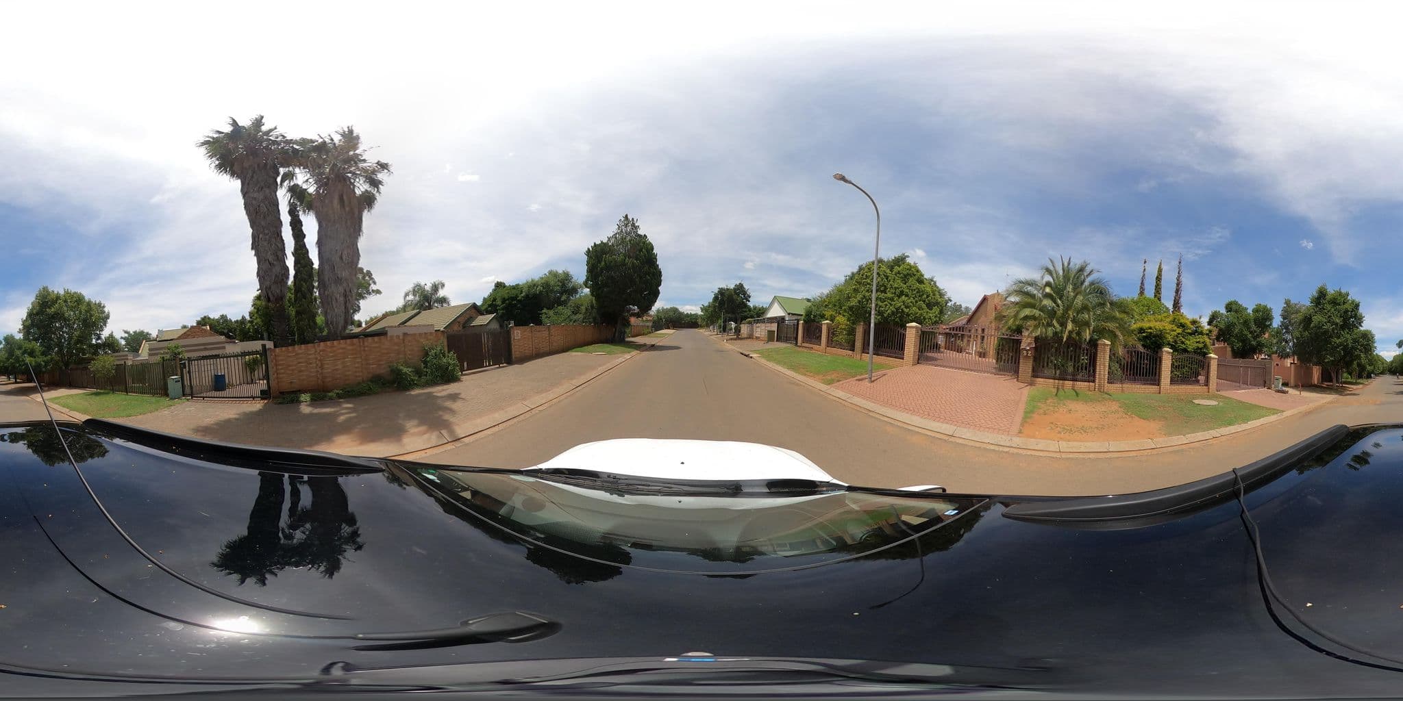 Street view near Lentha's Lodge, Bloemfontein — © Infratec2024 (CC BY-SA · Mapillary)