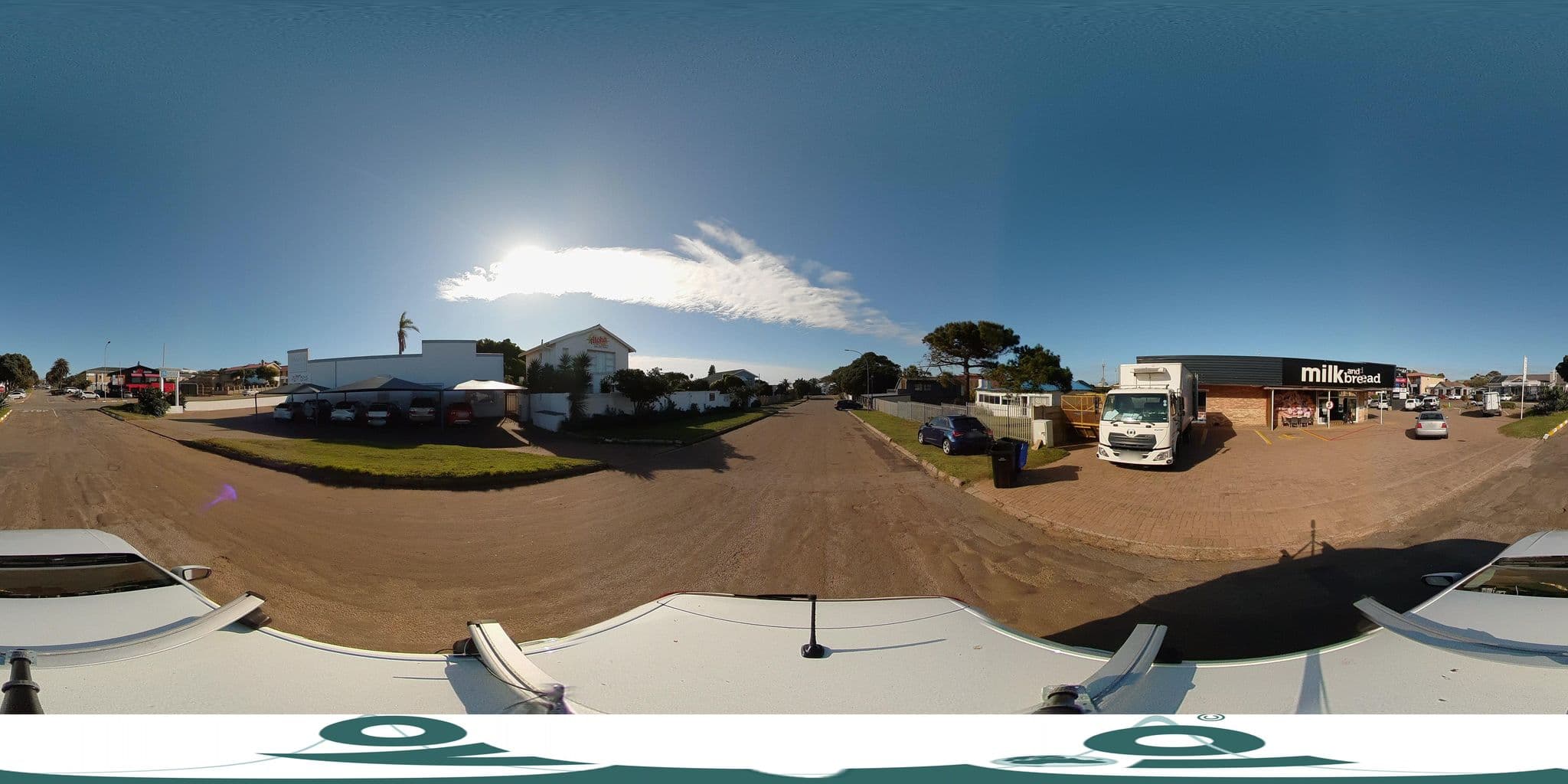 Street view near All Africa JBay Lodge, Jeffreys Bay — © ovvio (CC BY-SA · Mapillary)