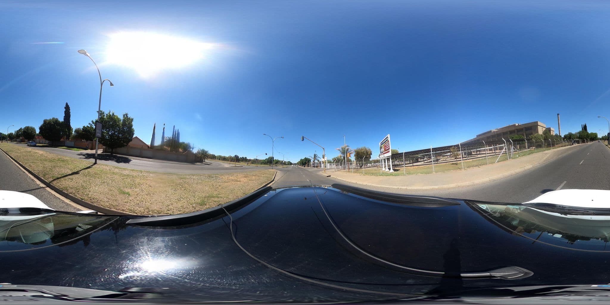 Street view near Rise & Shine Lodge, Bloemfontein — © Infratec2024 (CC BY-SA · Mapillary)