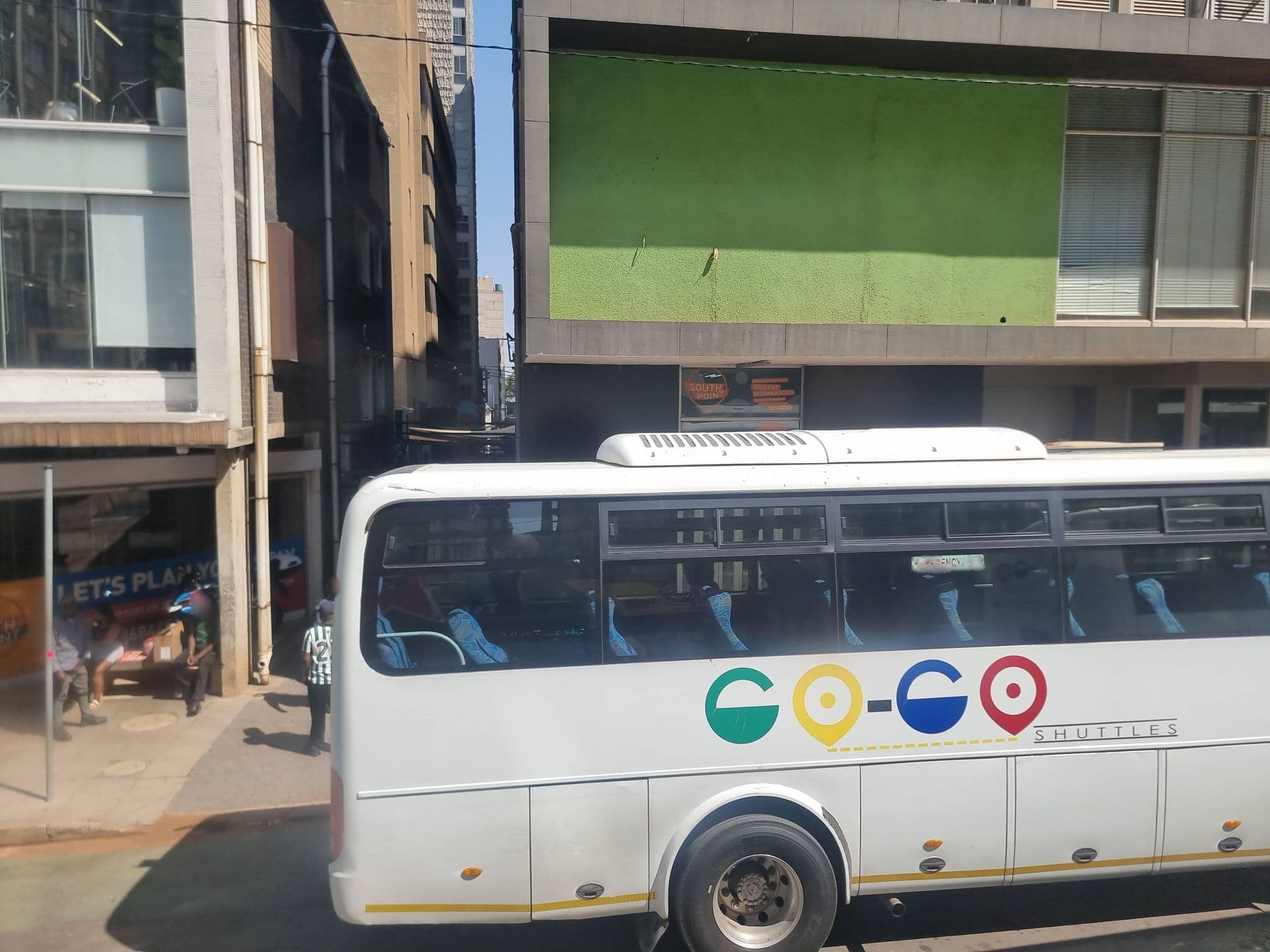 Street view near South point, Johannesburg — © mapfool (CC BY-SA · Mapillary)