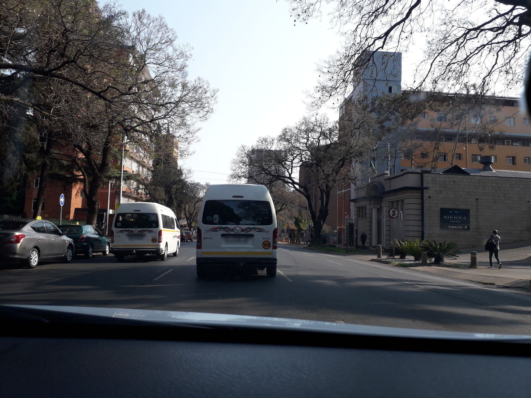 Street view near Burgers Park Hotel, Pretoria — © ralebipi (CC BY-SA · Mapillary)