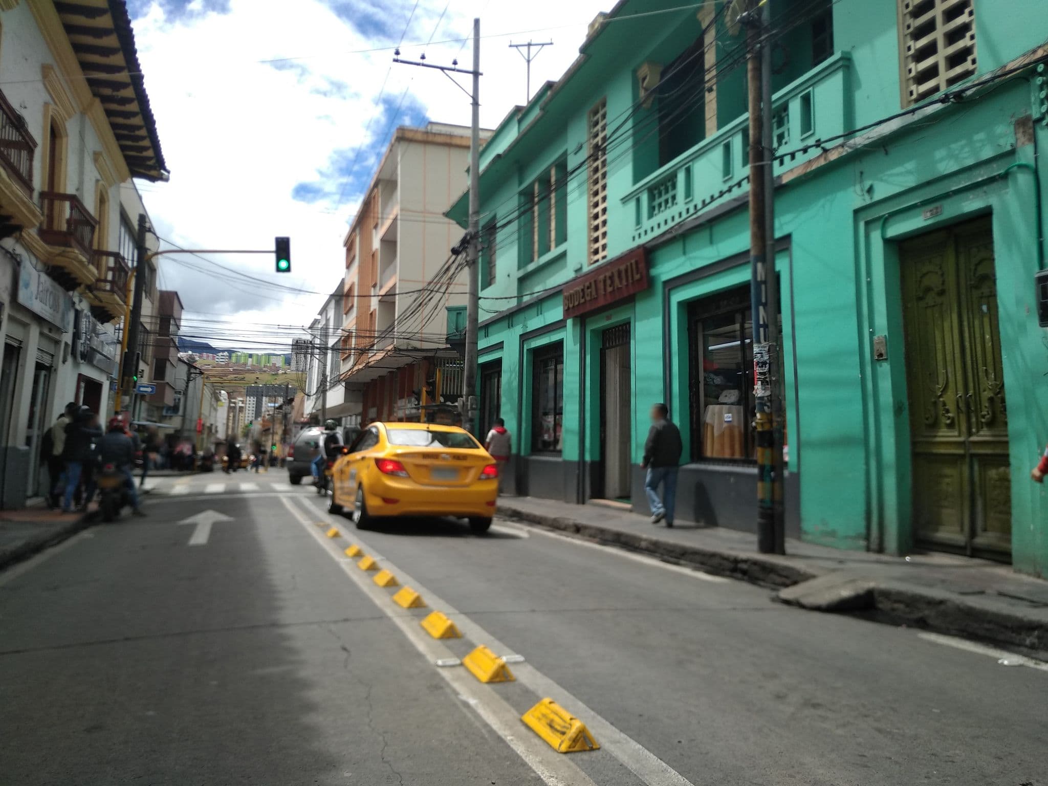 Street view near Hotel Senegal, Pasto — © nomadmapper (CC BY-SA · Mapillary)