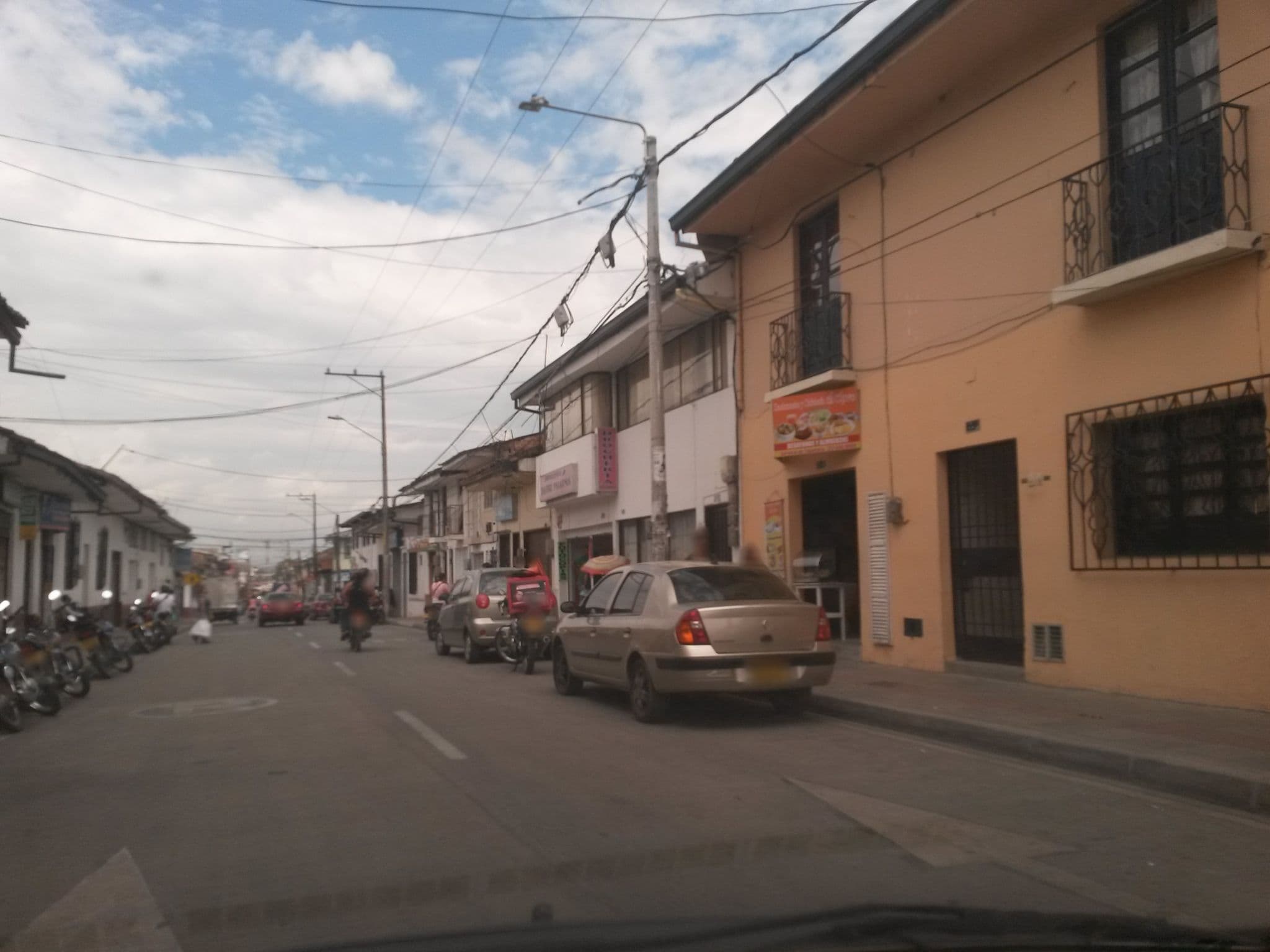 Street view near Hostal Trail, Popayán — © kaxtillo (CC BY-SA · Mapillary)
