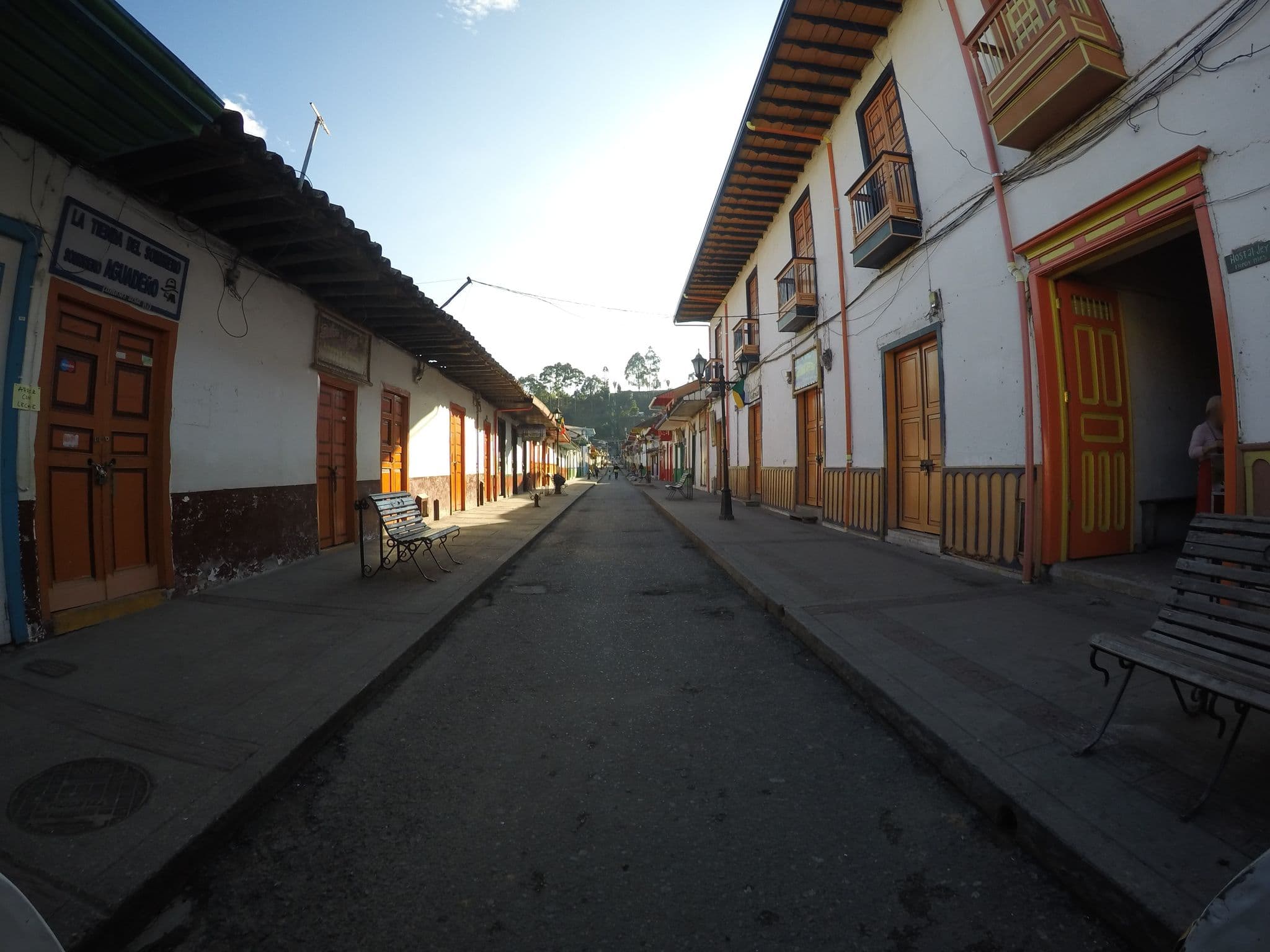 Street view near Estrella Sin Fronteras, Salento — © humano (CC BY-SA · Mapillary)
