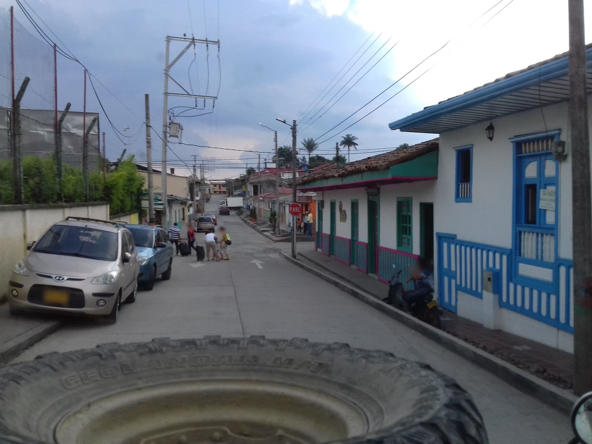 Street view near Hostel Los Colibries, Salento — © colombia_tour (CC BY-SA · Mapillary)