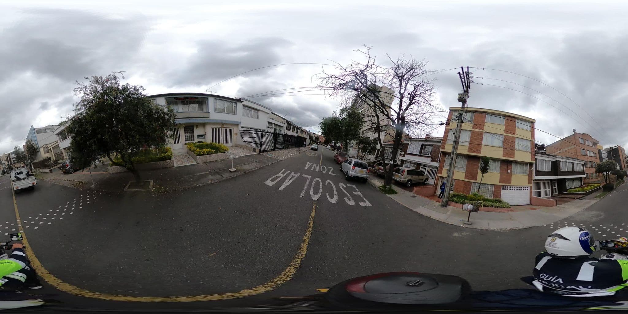 Street view near Hotel San Angel Corferias, Bogotá — © jramonSDM (CC BY-SA · Mapillary)