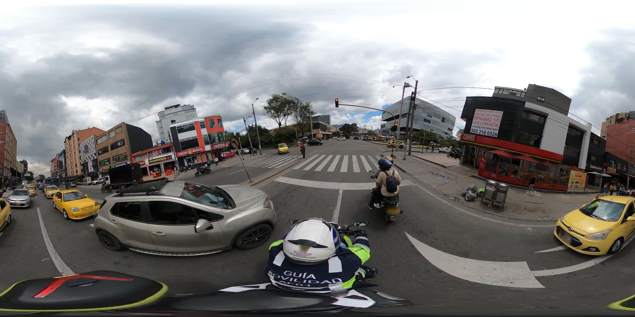 Street view near Hotel Esmeralda Real, Bogotá — © jramonSDM (CC BY-SA · Mapillary)