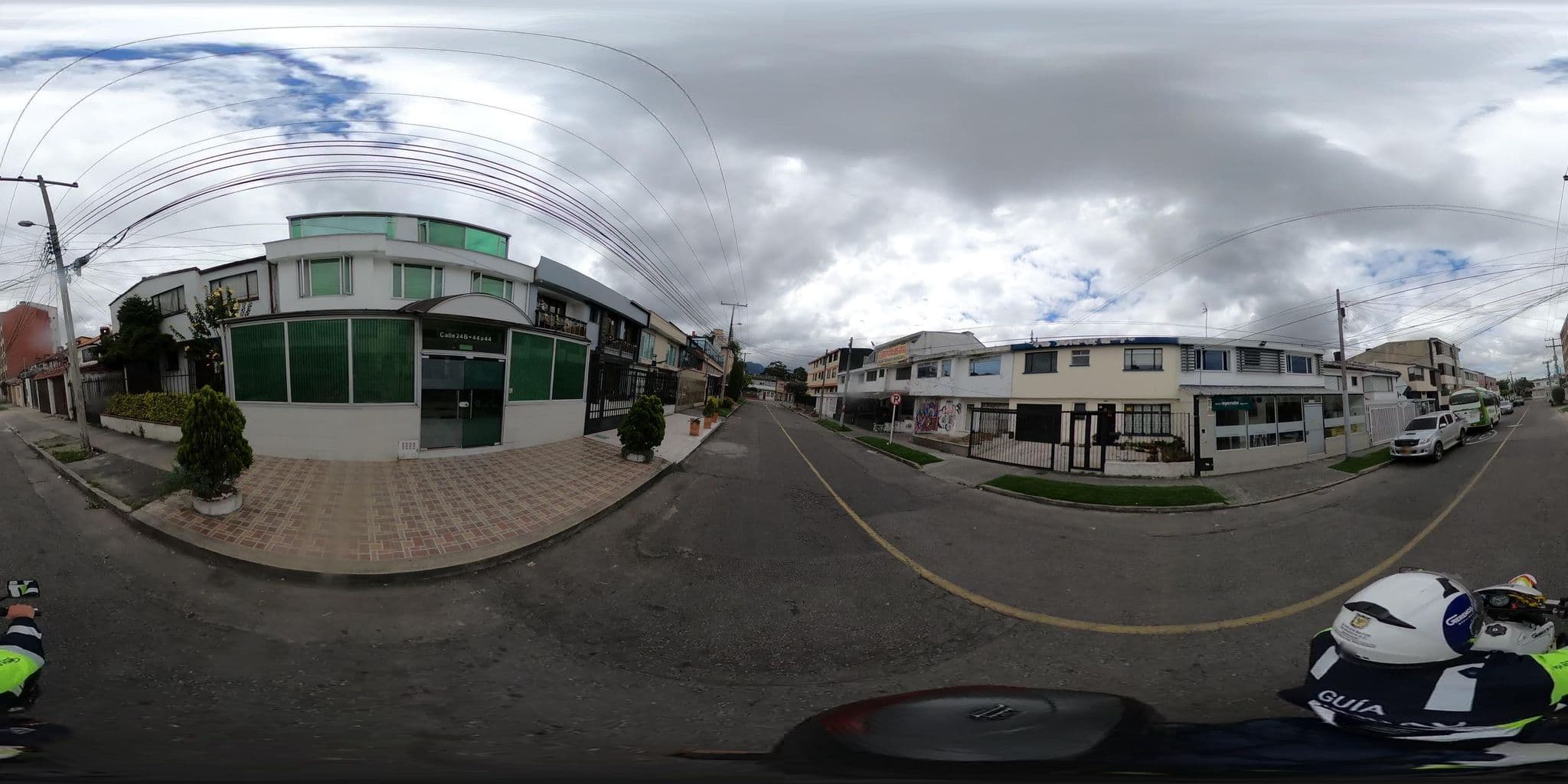 Street view near Hotel Expo Inn, Bogotá — © jramonSDM (CC BY-SA · Mapillary)