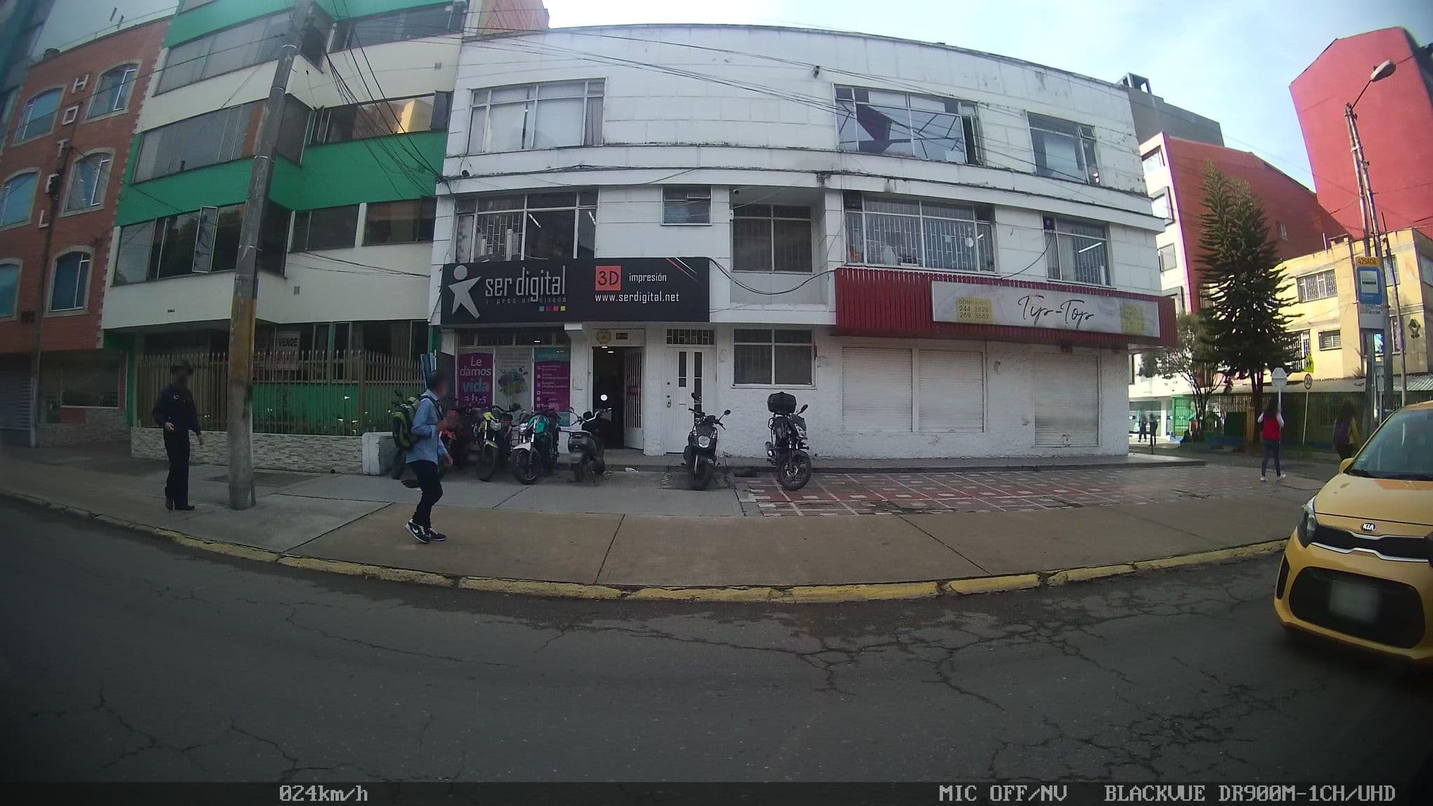 Street view near Hotel Houtique City Center, Bogotá — © taylorsmock (CC BY-SA · Mapillary)