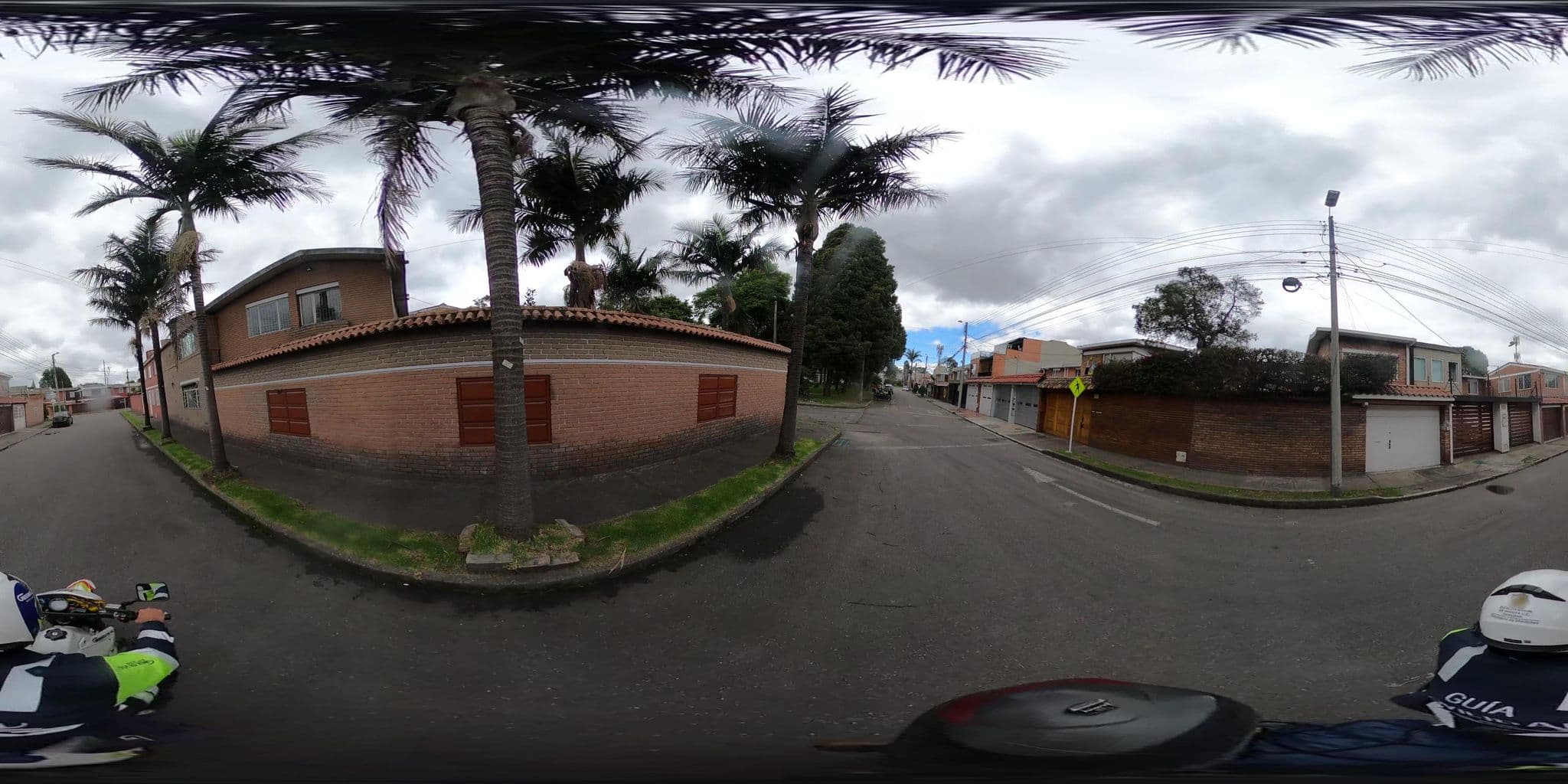 Street view near Violeta Park Hostel, Bogotá — © jramonSDM (CC BY-SA · Mapillary)