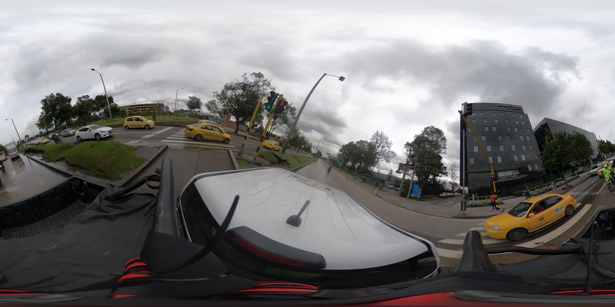 Street view near Courtyard by Marriott Bogota Airport, Kennedy — © MiguelForero (CC BY-SA · Mapillary)