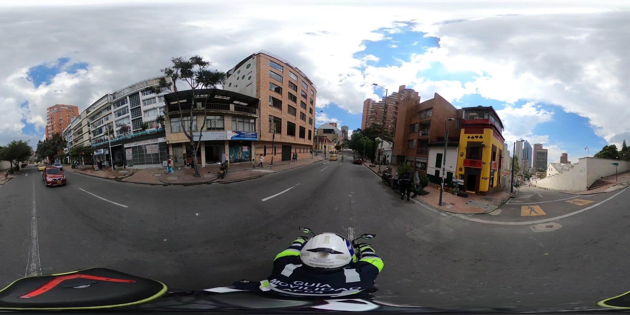 Street view near Hostal ole mi casa, Bogotá — © krojasSDM (CC BY-SA · Mapillary)