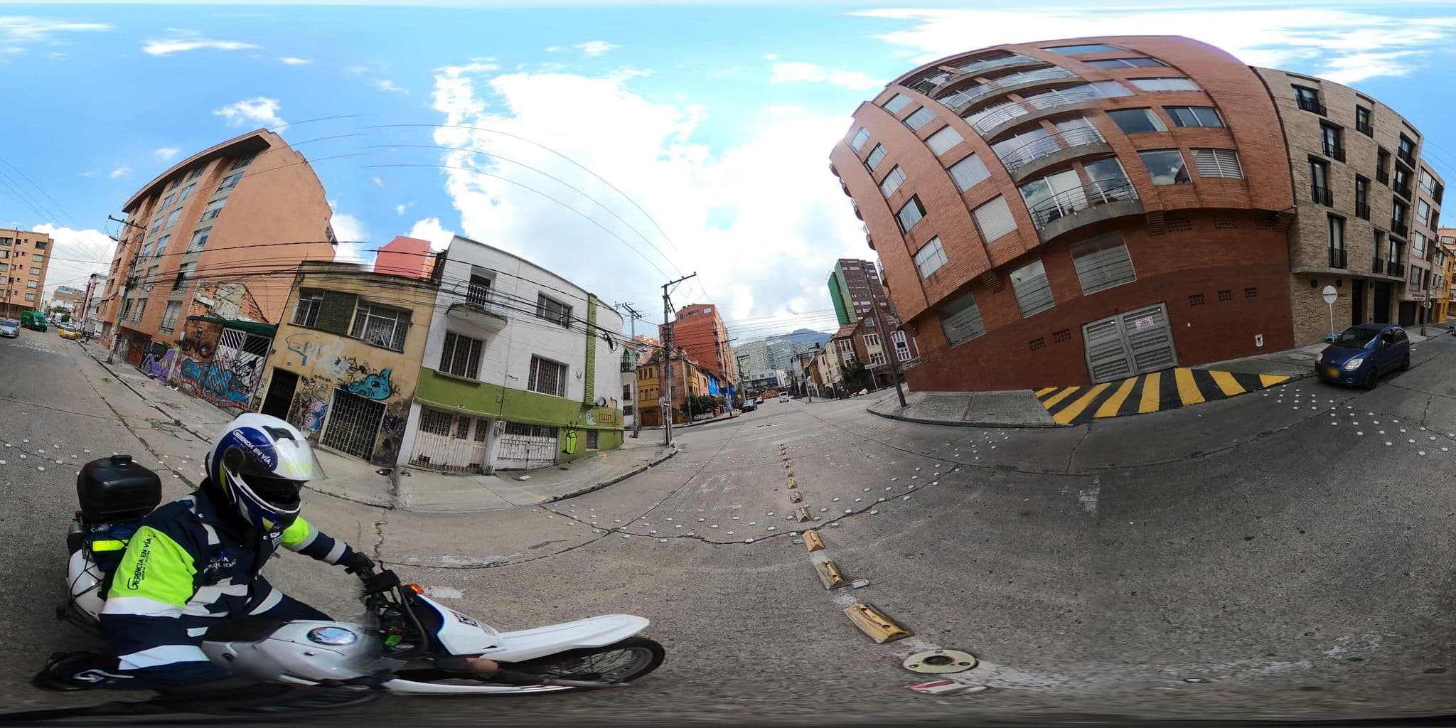 Street view near Bogotá Hotel Casa Marly, Bogotá — © cgalindop (CC BY-SA · Mapillary)