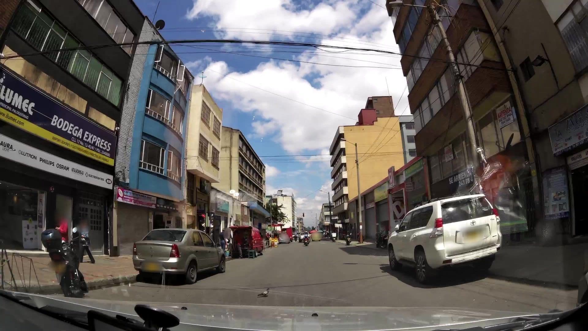 Street view near Hotel Quiratama, Bogotá — © kaartcam (CC BY-SA · Mapillary)