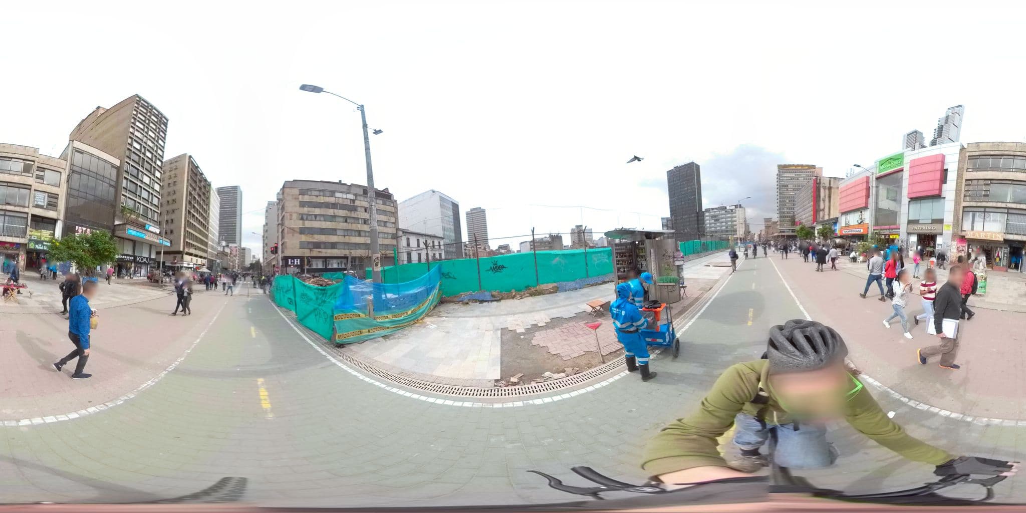 Street view near Hotel Manantial Melgar, Bogotá — © ejegg (CC BY-SA · Mapillary)
