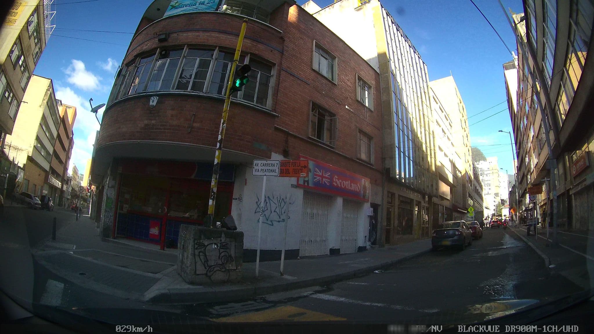 Street view near Hotel La Estrella, Bogotá — © kaart_4 (CC BY-SA · Mapillary)