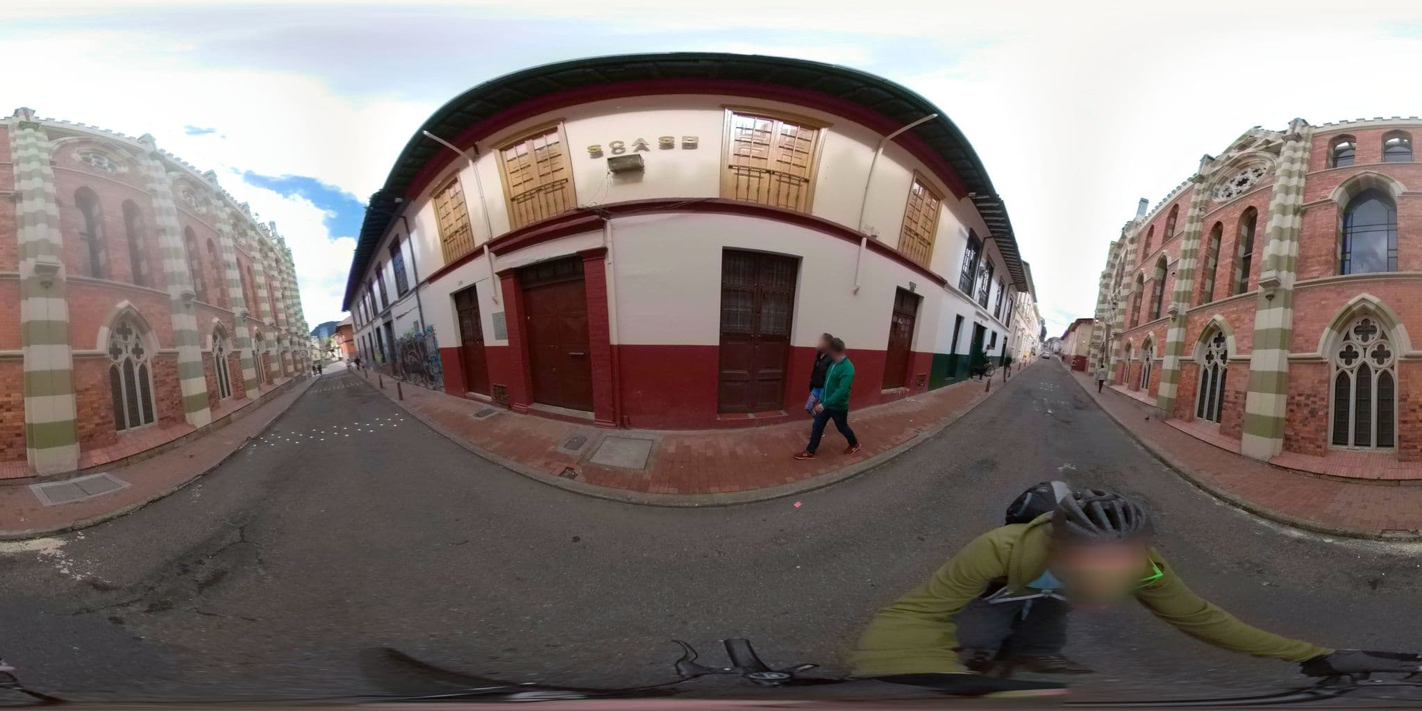 Street view near SC House, Bogotá — © ejegg (CC BY-SA · Mapillary)