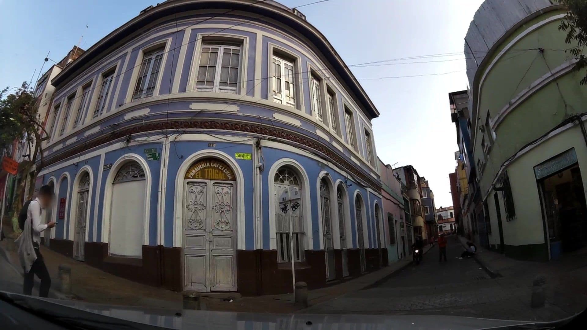 Street view near Hostal Chorro de Quevedo VIP, Bogotá — © kaartcam (CC BY-SA · Mapillary)