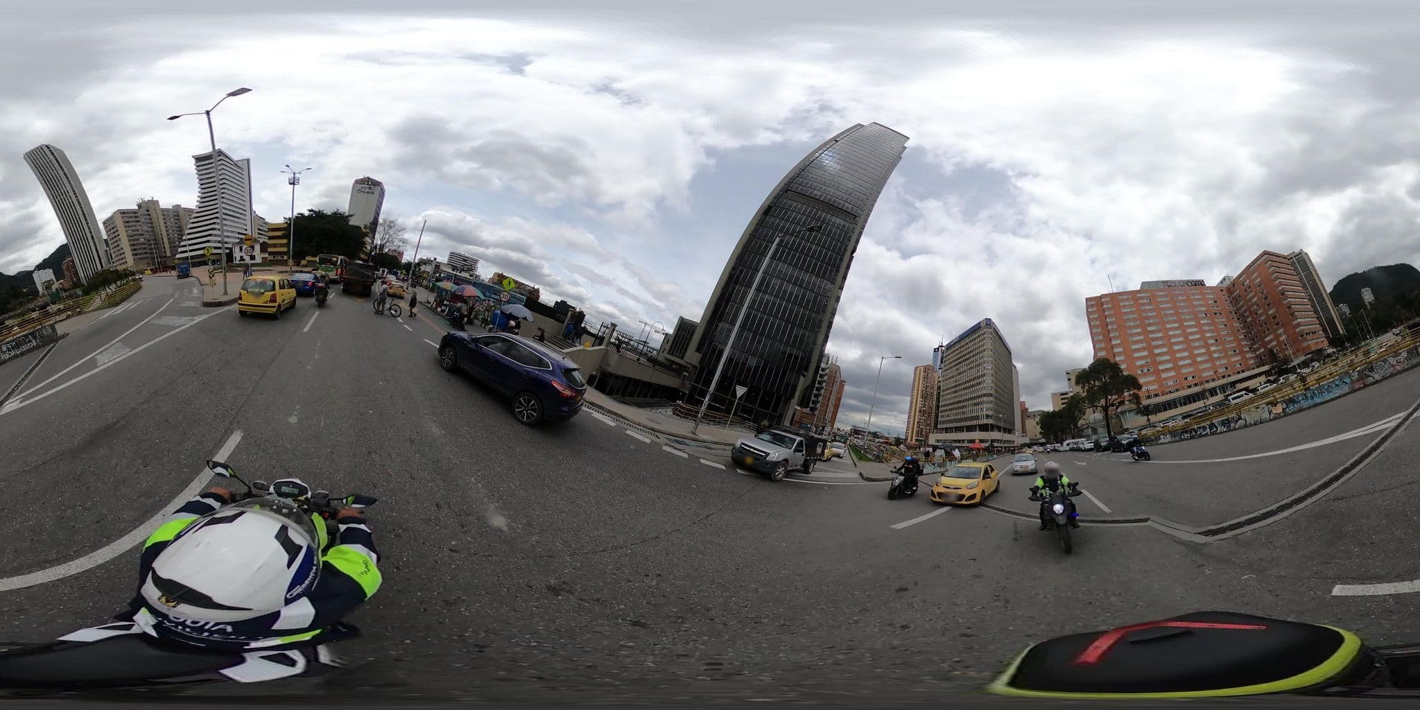 Street view near Hotel Tequendama - Salón Esmeralda, Bogotá — © jramonSDM (CC BY-SA · Mapillary)
