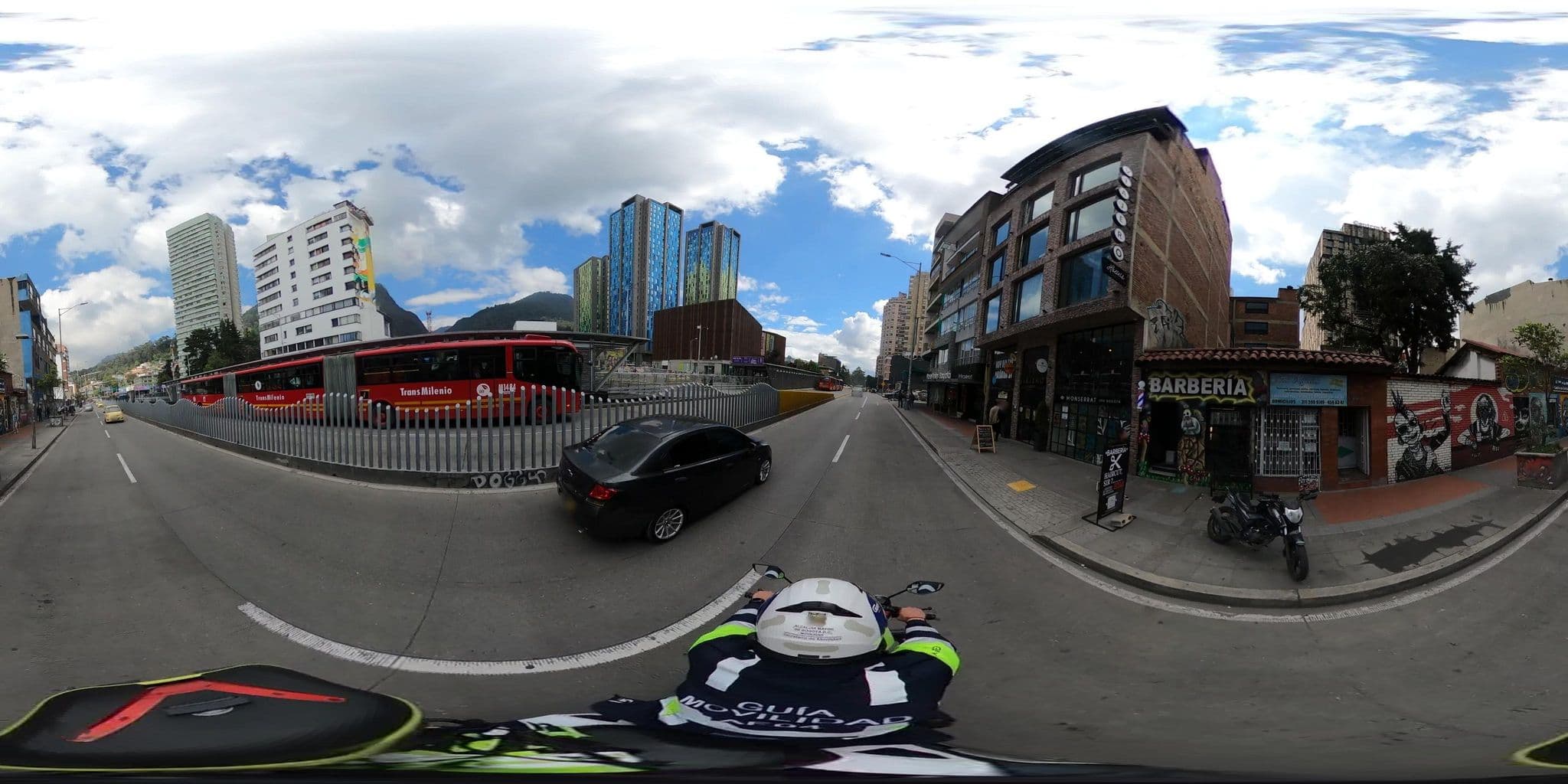 Street view near Monserrat Hotel & Spa, Bogotá — © krojasSDM (CC BY-SA · Mapillary)