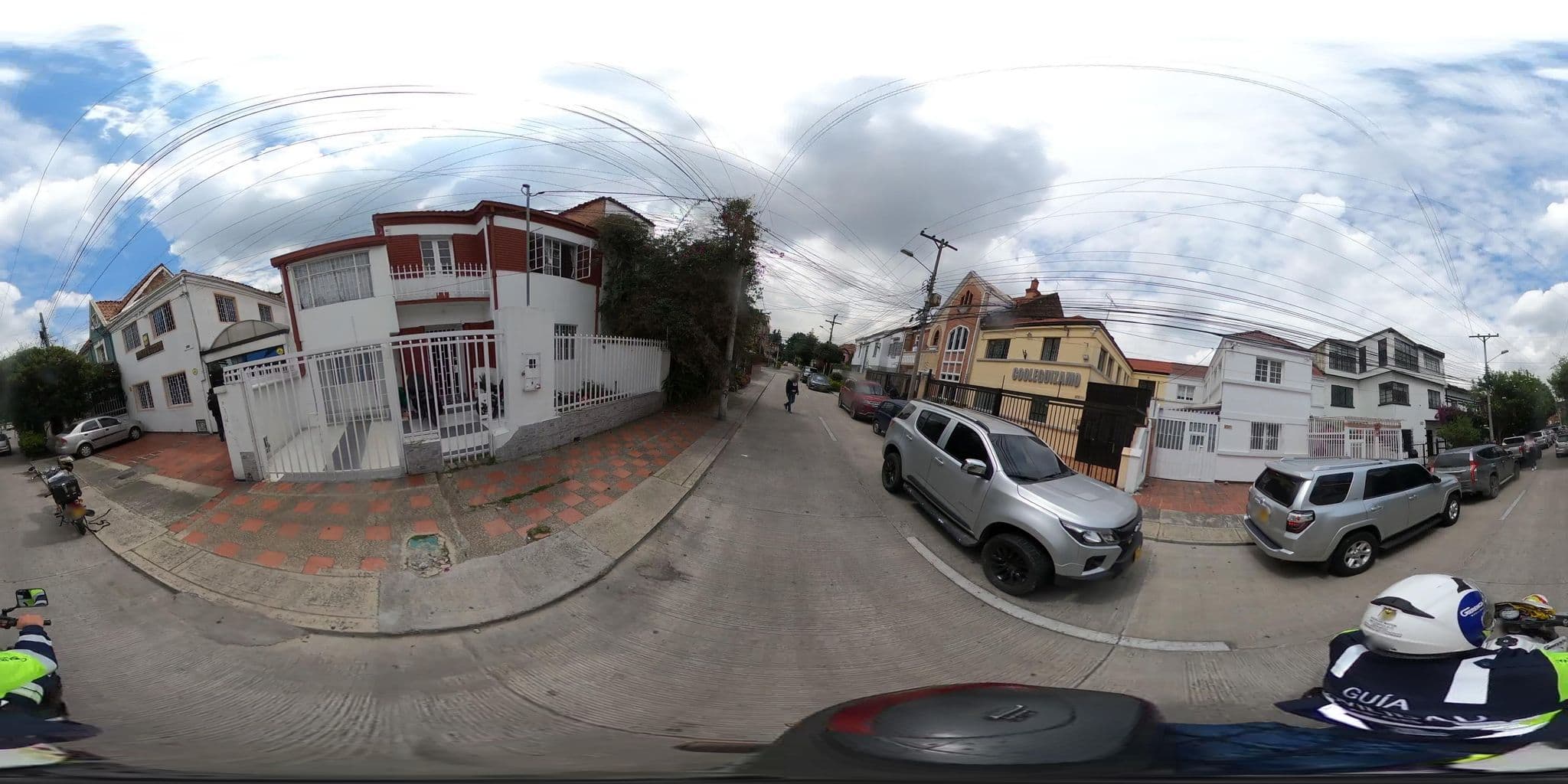 Street view near Hotel Casa Primavera, Bogotá — © jramonSDM (CC BY-SA · Mapillary)