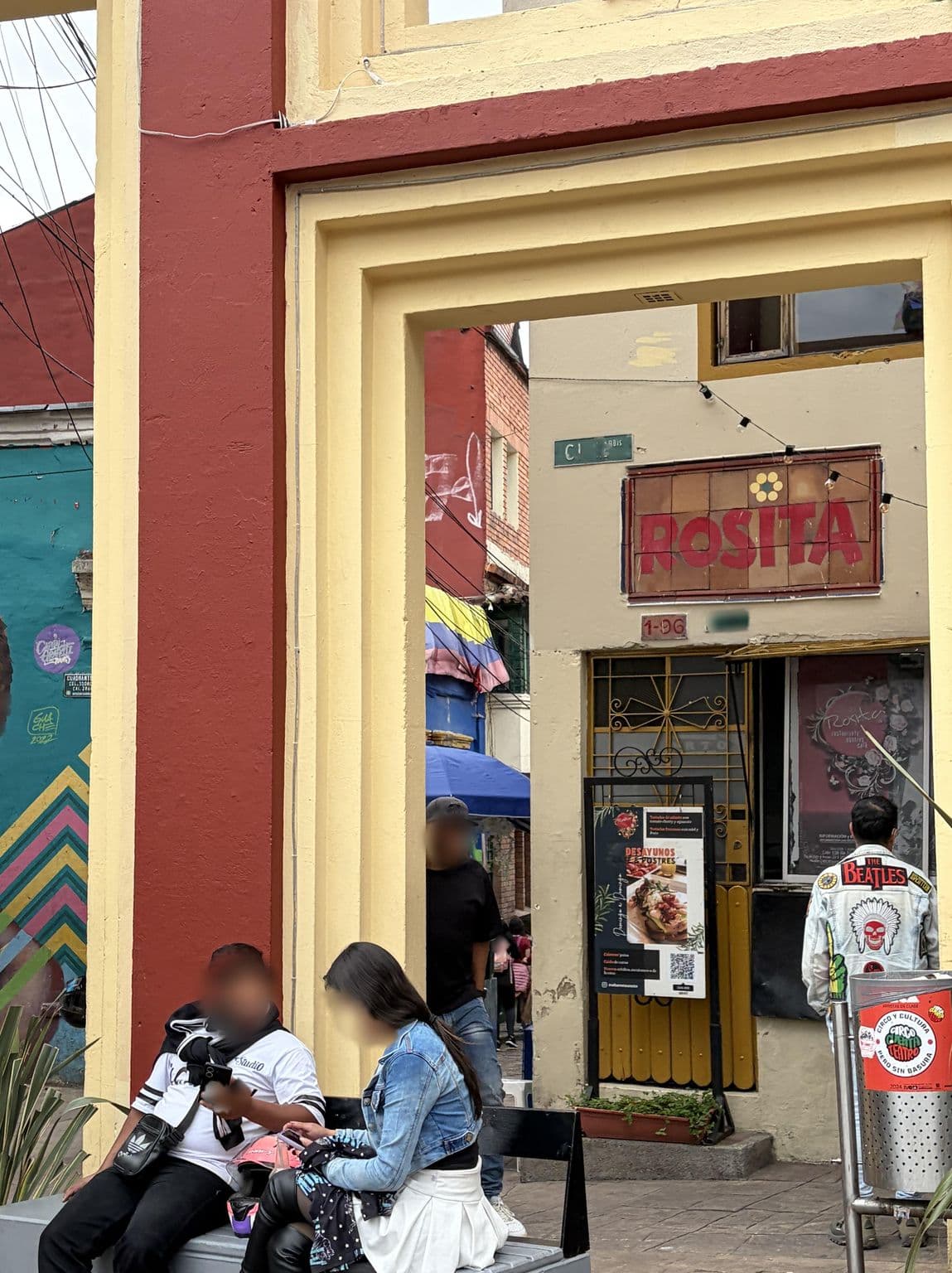 Street view near Hostal Casa Quevedo, Bogotá — © ruslan_fat (CC BY-SA · Mapillary)