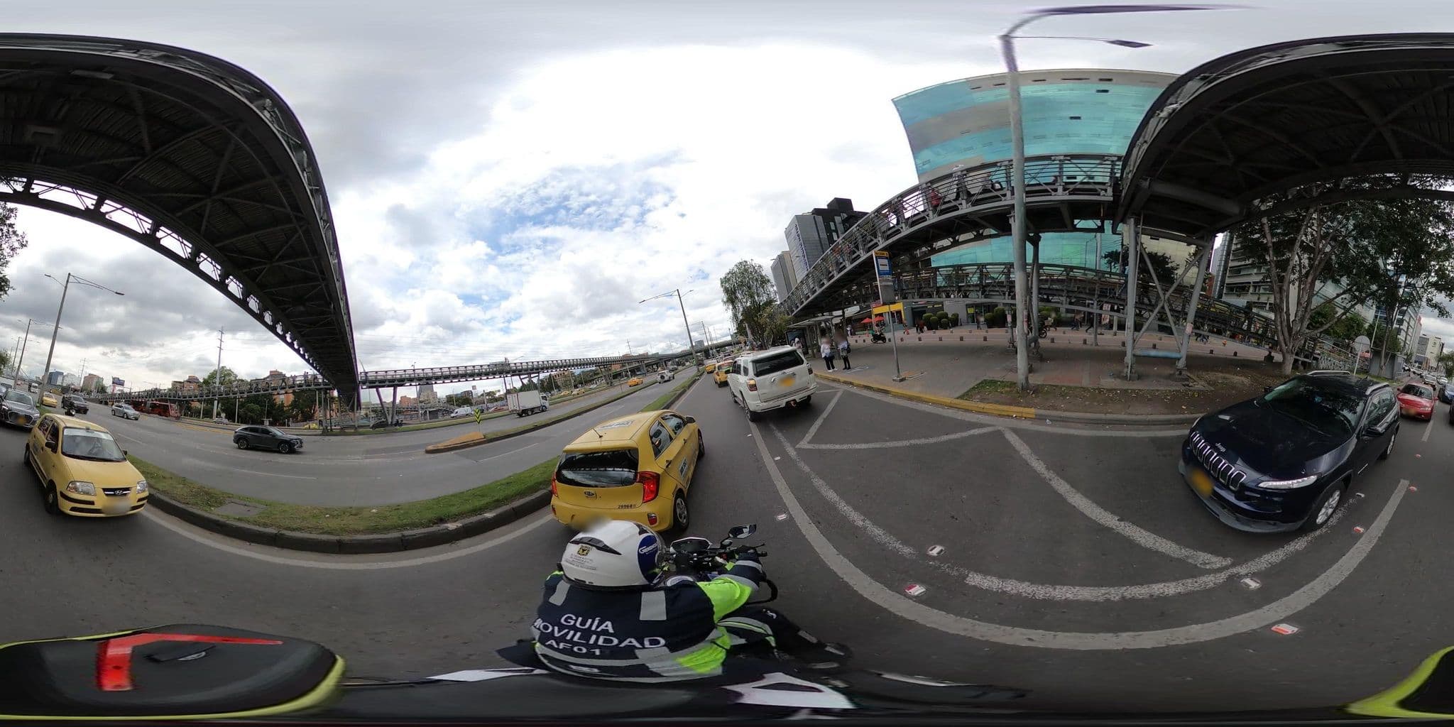 Street view near Meeting Rooms - Movich City Bussiness, Barrio San Luis — © krojasSDM (CC BY-SA · Mapillary)