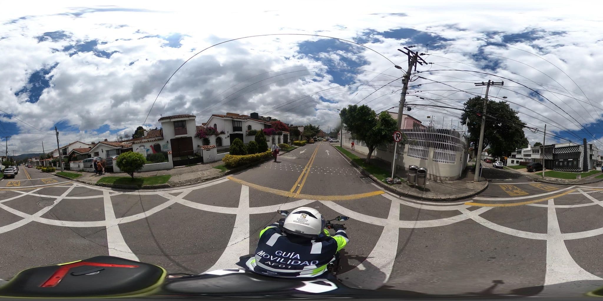 Street view near Cohome Las Villas, Barrio San Luis — © rbolivar (CC BY-SA · Mapillary)