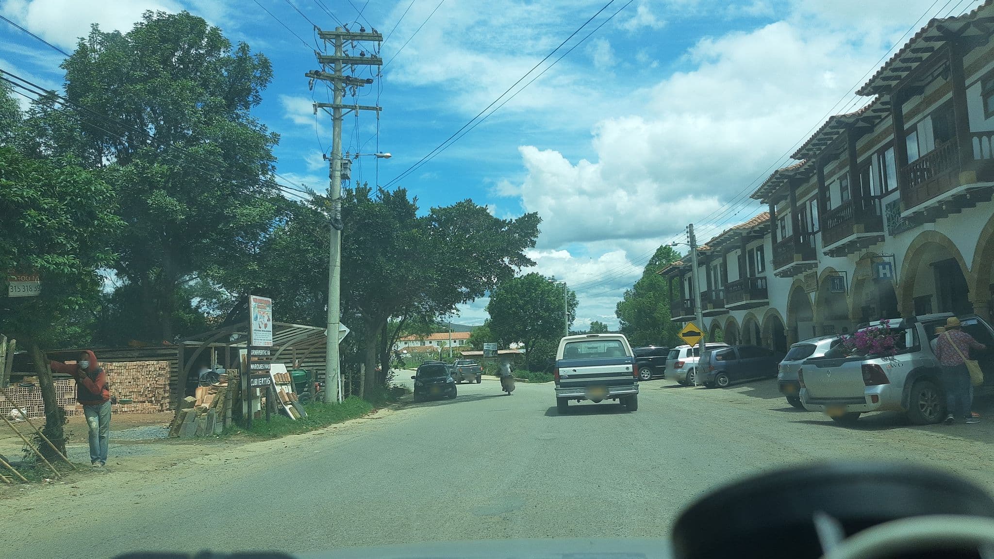 Street view near hotel las orquideas de la villa, Villa de Leyva — © luiscame (CC BY-SA · Mapillary)