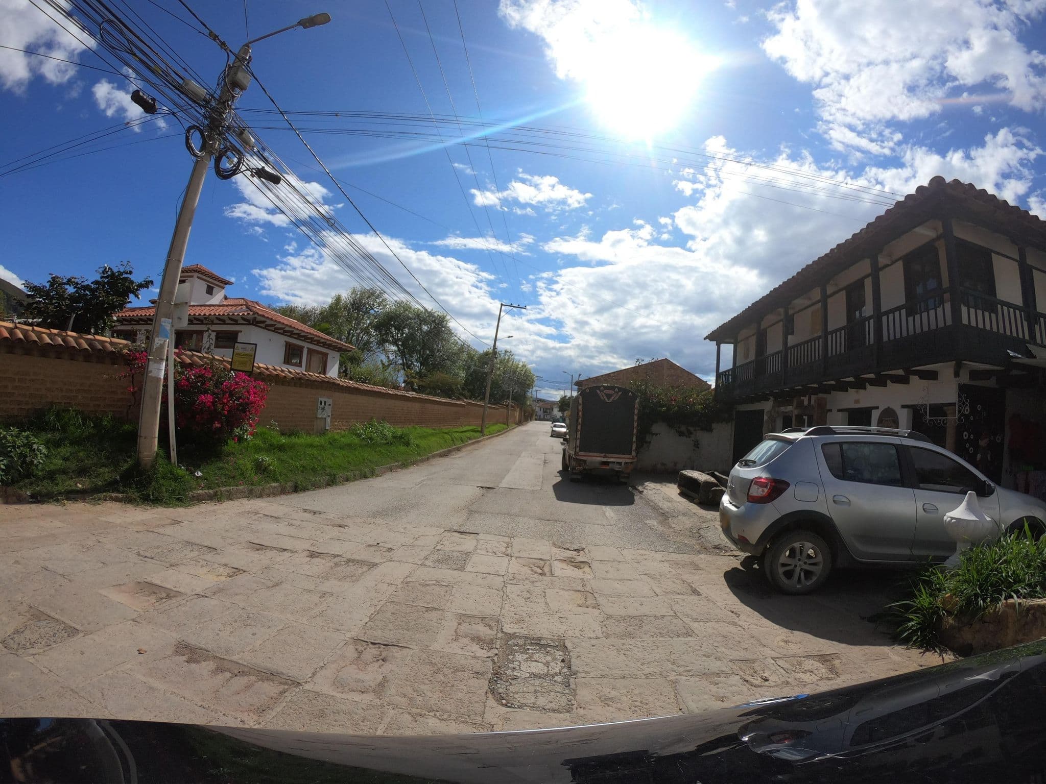 Street view near Villa Veranera, Villa de Leyva — © angoca (CC BY-SA · Mapillary)