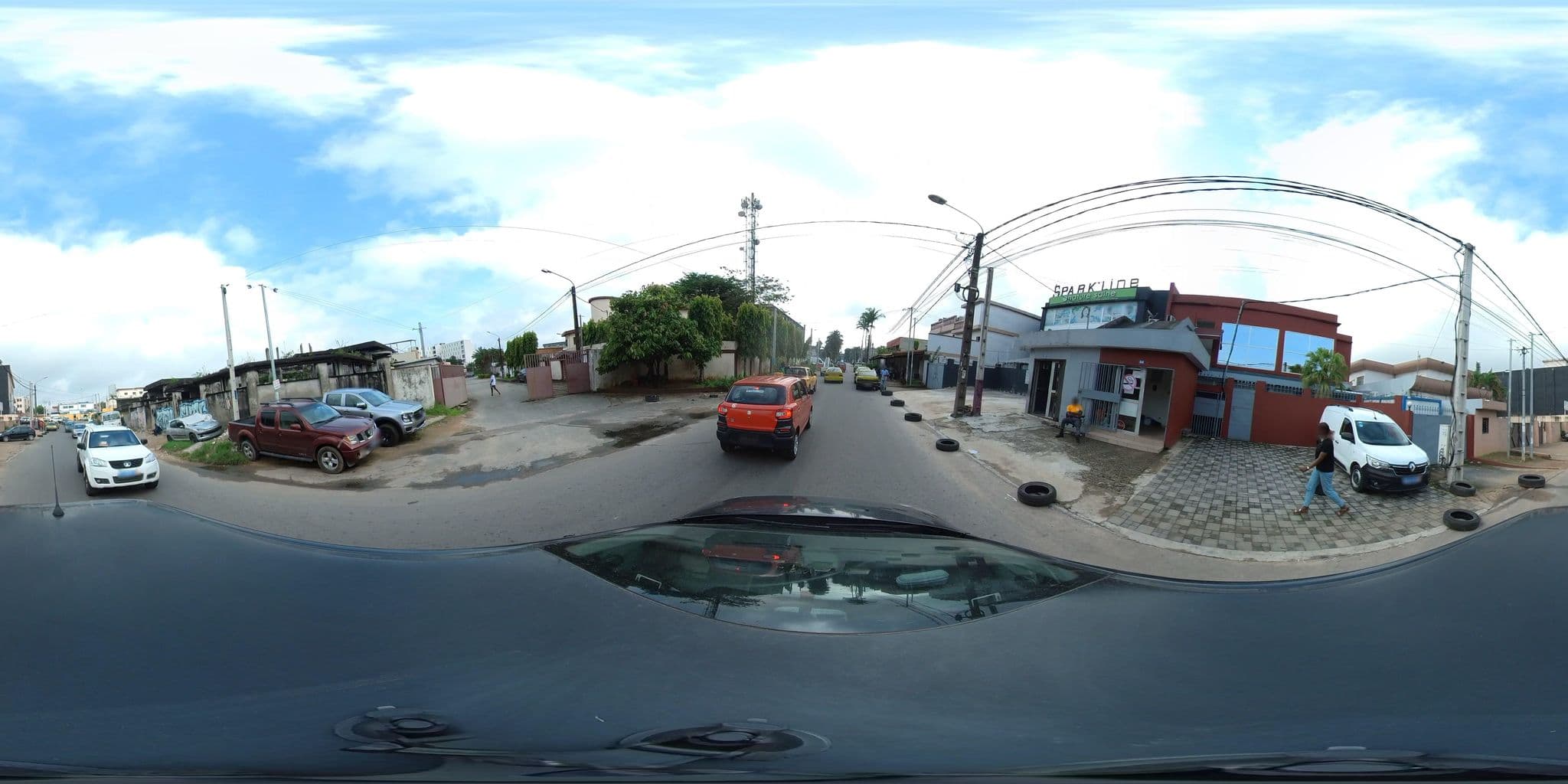 Street view near La provincial, Abidjan