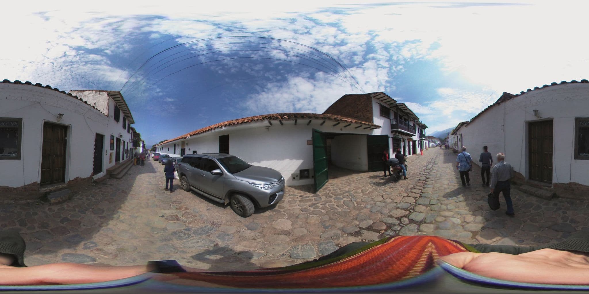 Street view near Hospedaje Sol De La Villa, Villa de Leyva — © ejegg (CC BY-SA · Mapillary)