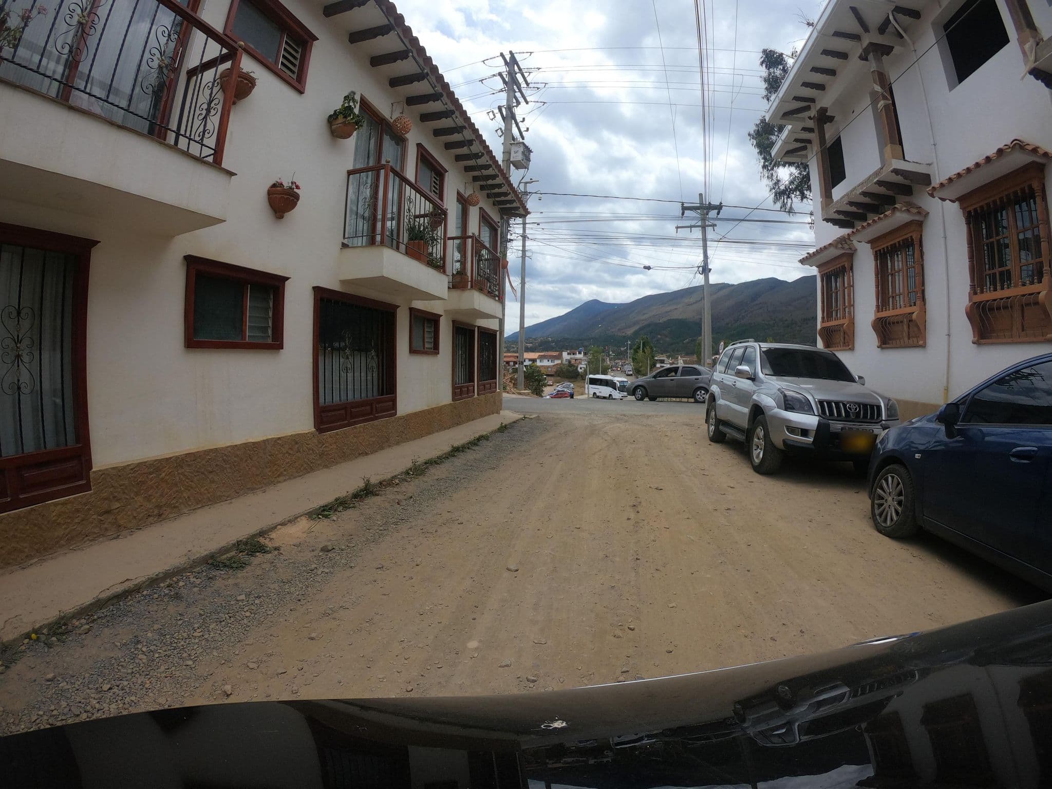 Street view near Casa Hotel La Quinta Avenida, Villa de Leyva — © angoca (CC BY-SA · Mapillary)