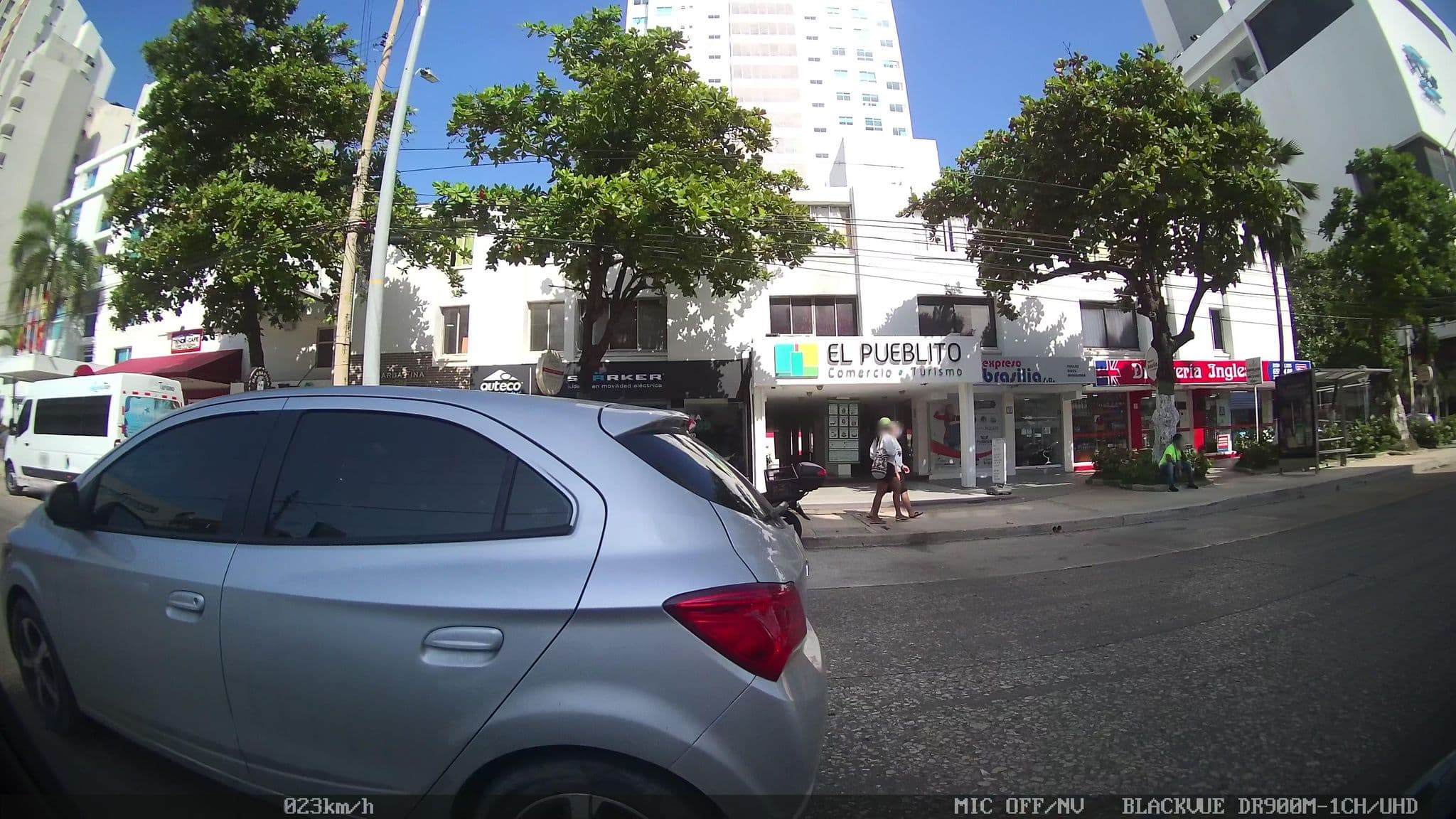 Street view near Hotel Pueblito Playa, Cartagena — © kaart_2 (CC BY-SA · Mapillary)