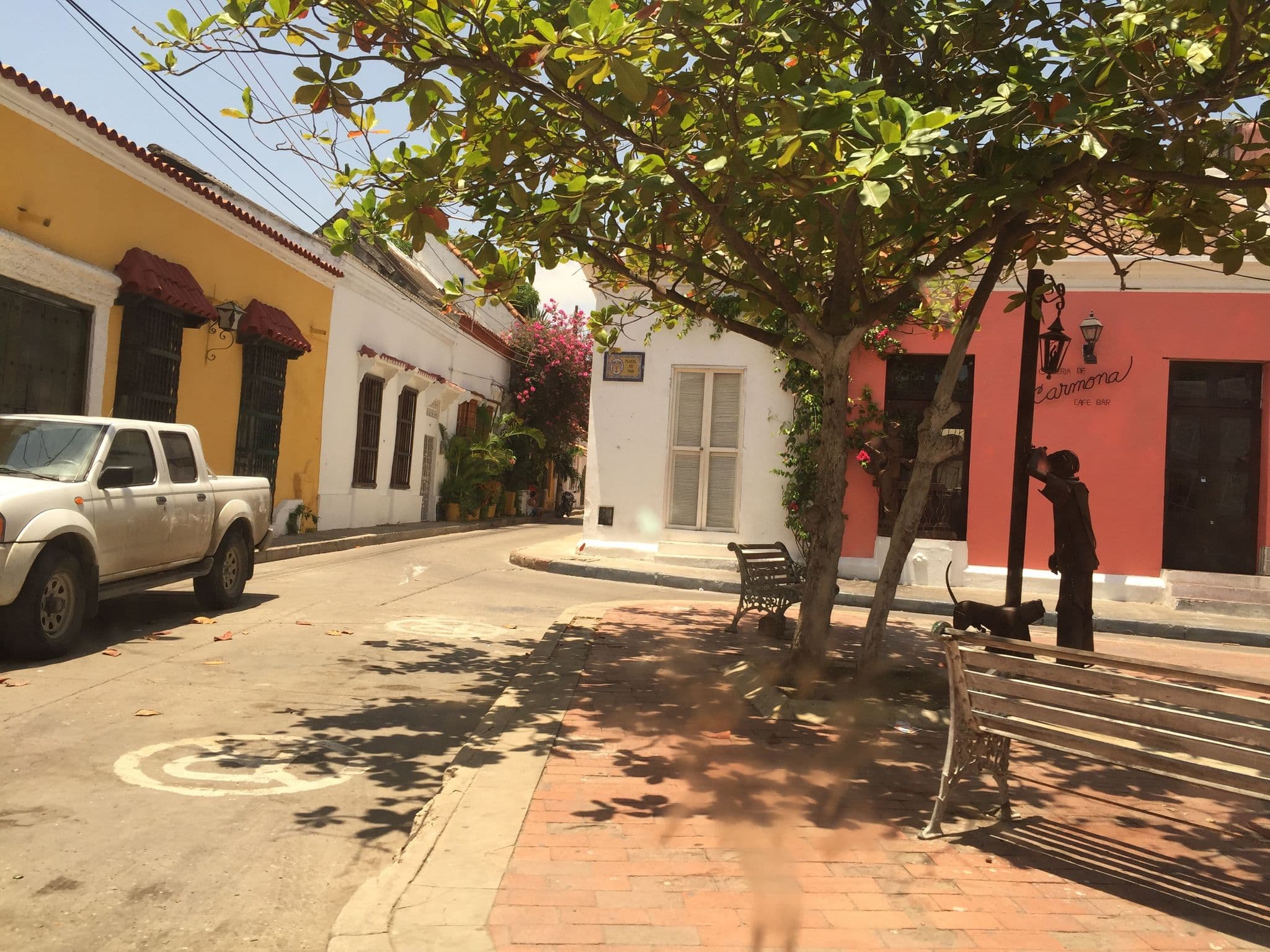 Street view near Les Lezardes B&B, Cartagena — © edufox (CC BY-SA · Mapillary)