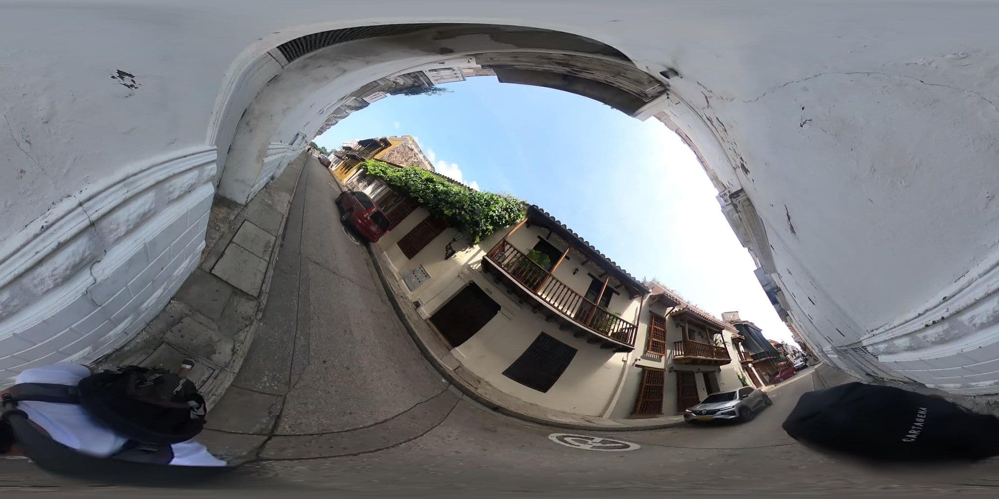 Street view near Hotel Casa Alpha, Cartagena — © angoca (CC BY-SA · Mapillary)