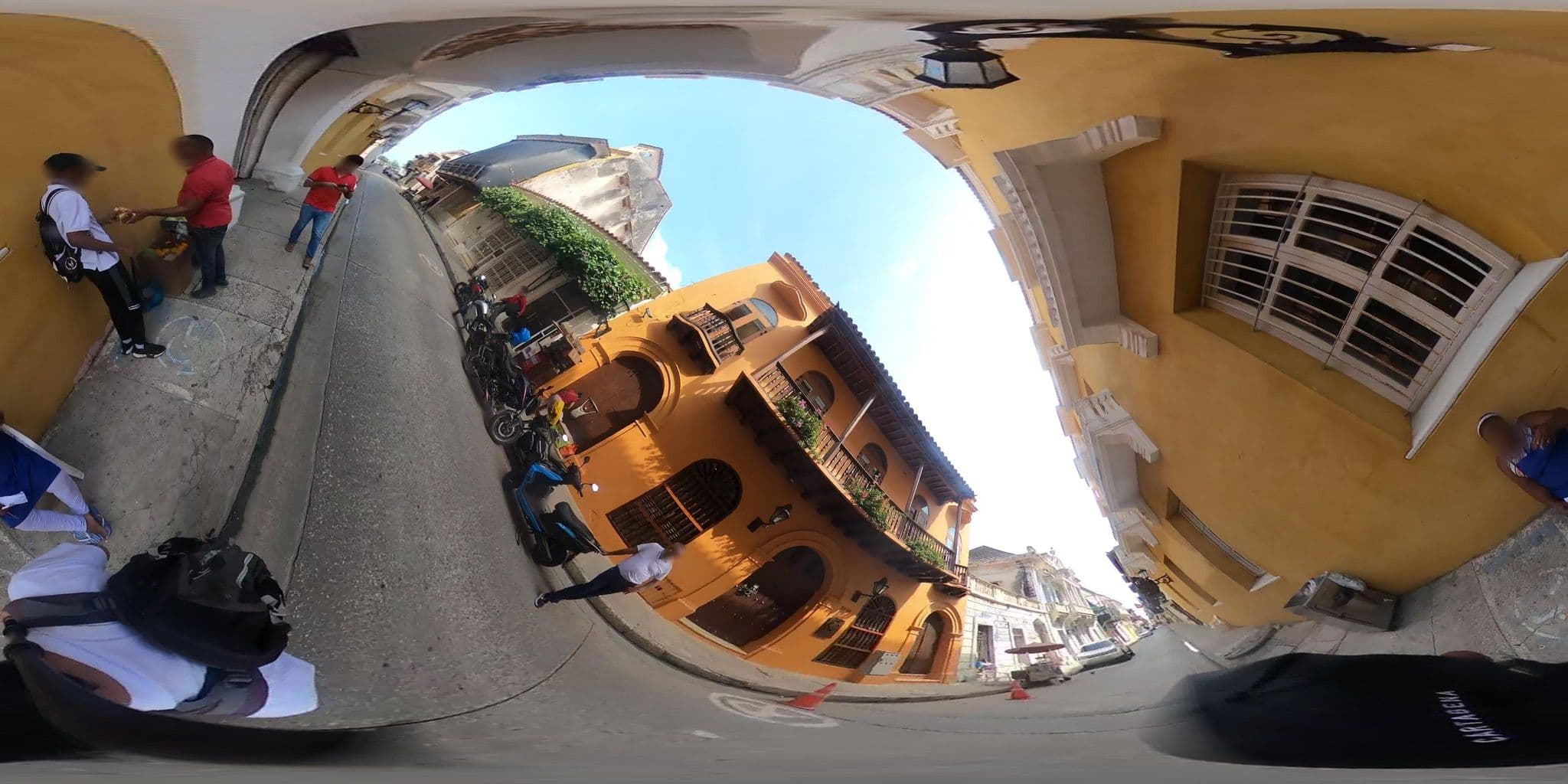 Street view near Hotel Aqualina, Cartagena — © angoca (CC BY-SA · Mapillary)