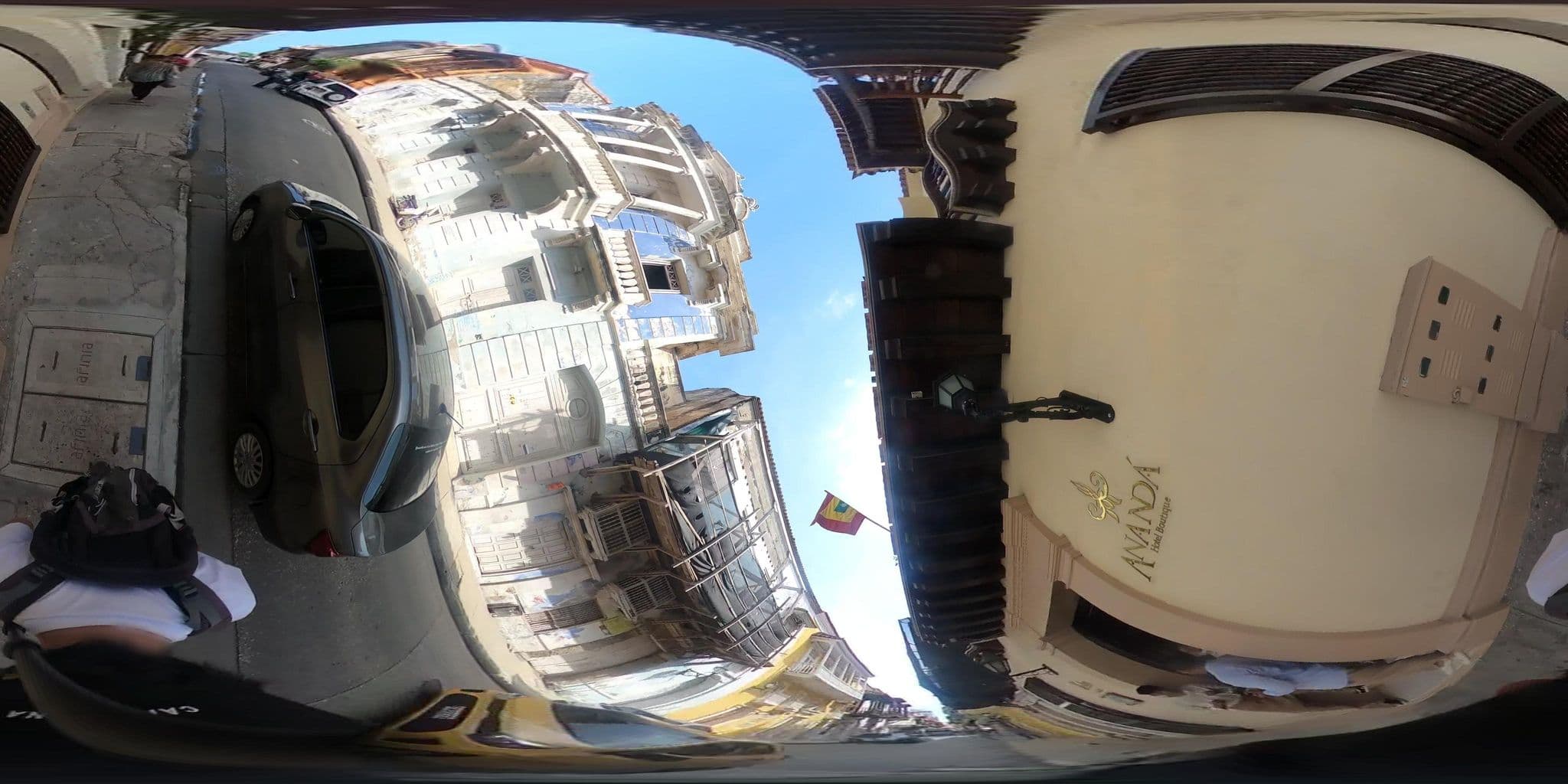 Street view near Hotel Casa Real Cartagena, Cartagena — © angoca (CC BY-SA · Mapillary)