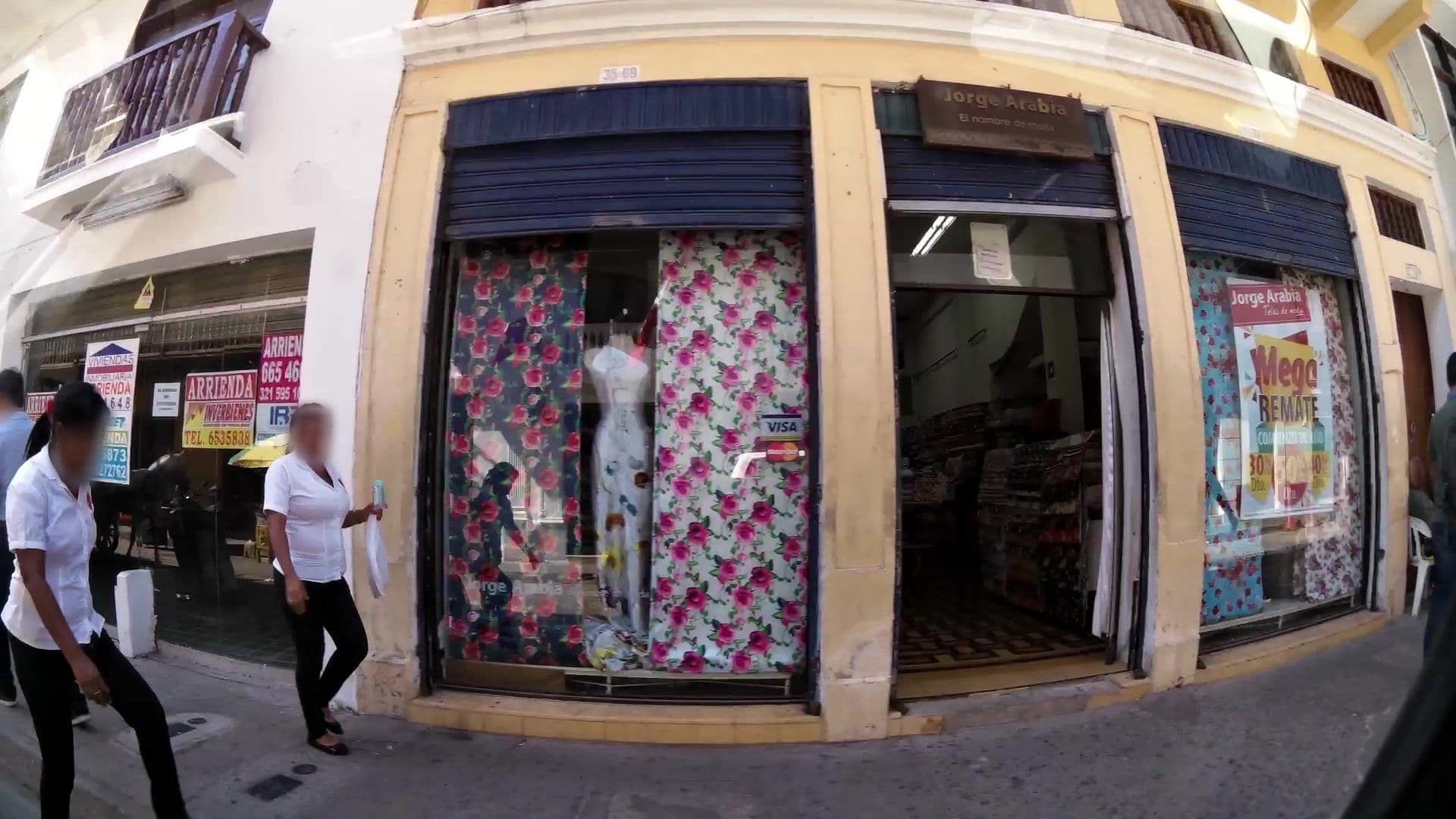 Street view near Hostal Miguel de Badillo, Cartagena — © kaartcam (CC BY-SA · Mapillary)