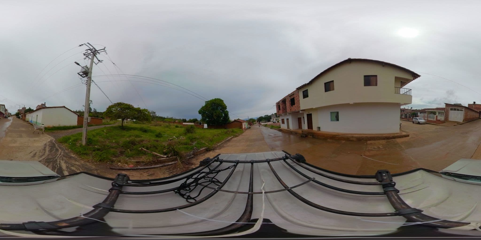 Street view near Hotel las Rocas, Barichara — © sidis (CC BY-SA · Mapillary)