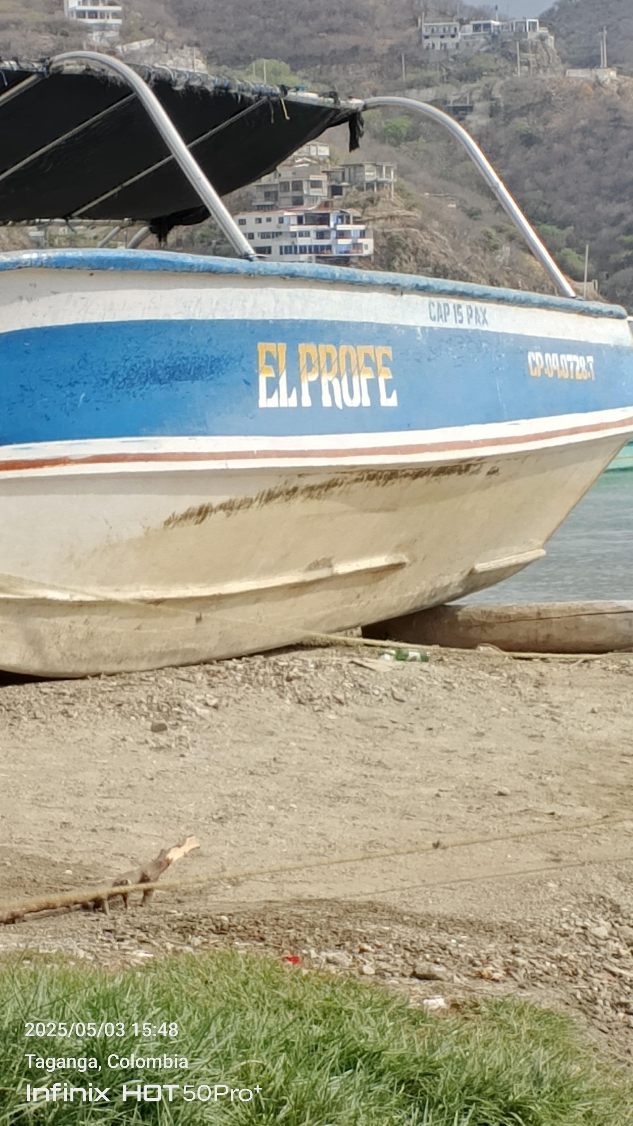 Street view near Cabañas Annapurna, Santa Marta — © ljtoro (CC BY-SA · Mapillary)
