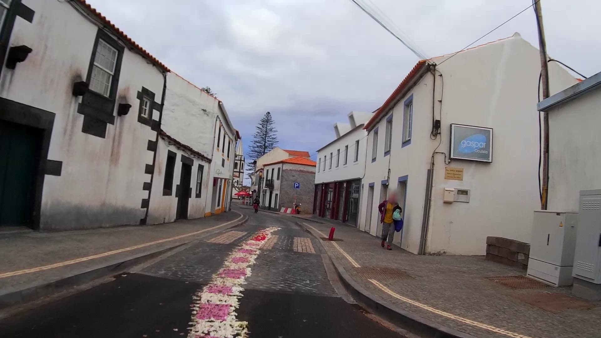 Street view near Guesthouse Golphino, Horta — © ligfietser (CC BY-SA · Mapillary)