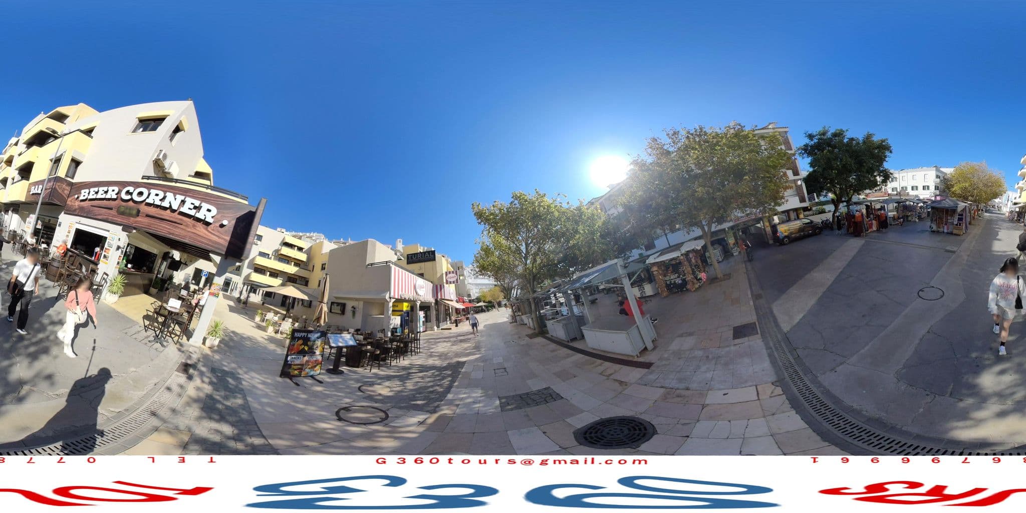 Street view near Apartamentos Tucha, Albufeira — © g360tours (CC BY-SA · Mapillary)