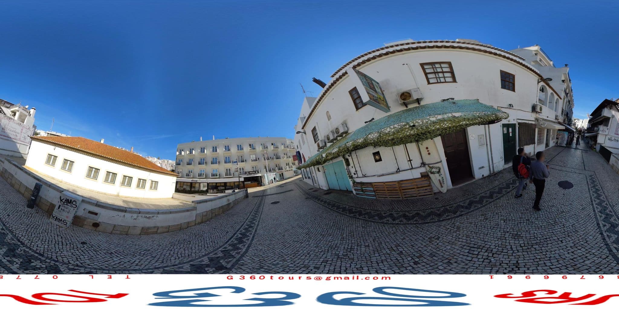 Street view near Polana Residence Hotel, Albufeira — © g360tours (CC BY-SA · Mapillary)
