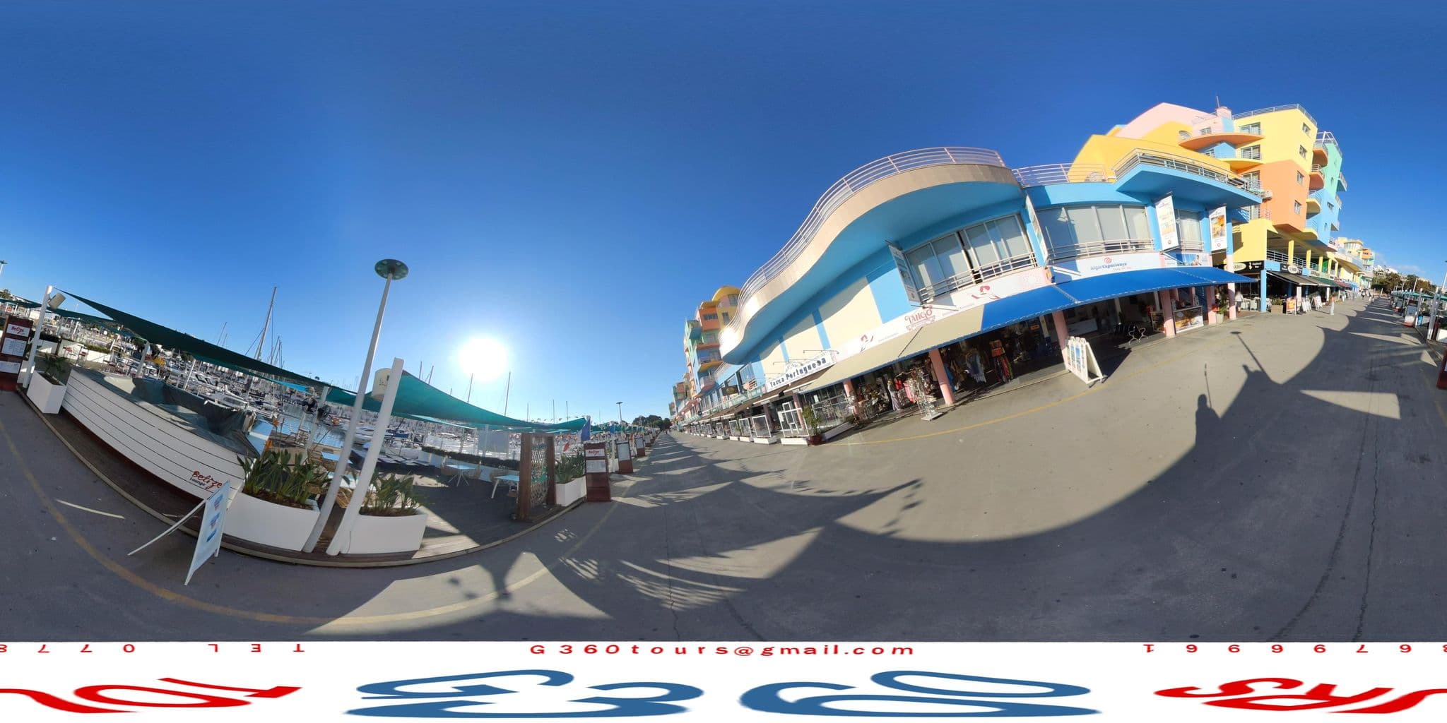 Street view near Marina de Albufeira, Albufeira — © g360tours (CC BY-SA · Mapillary)