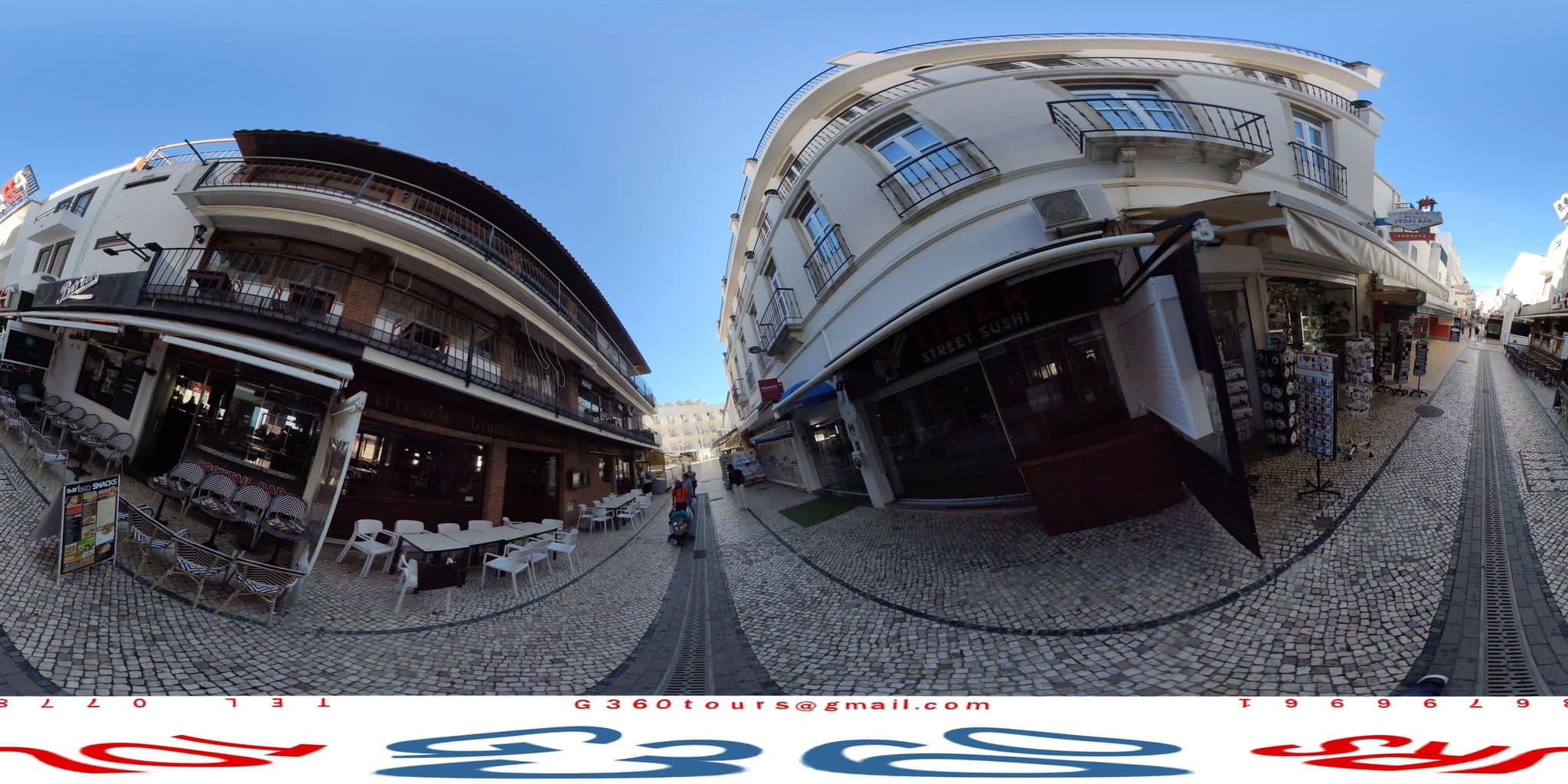 Street view near Room 404, Albufeira — © g360tours (CC BY-SA · Mapillary)