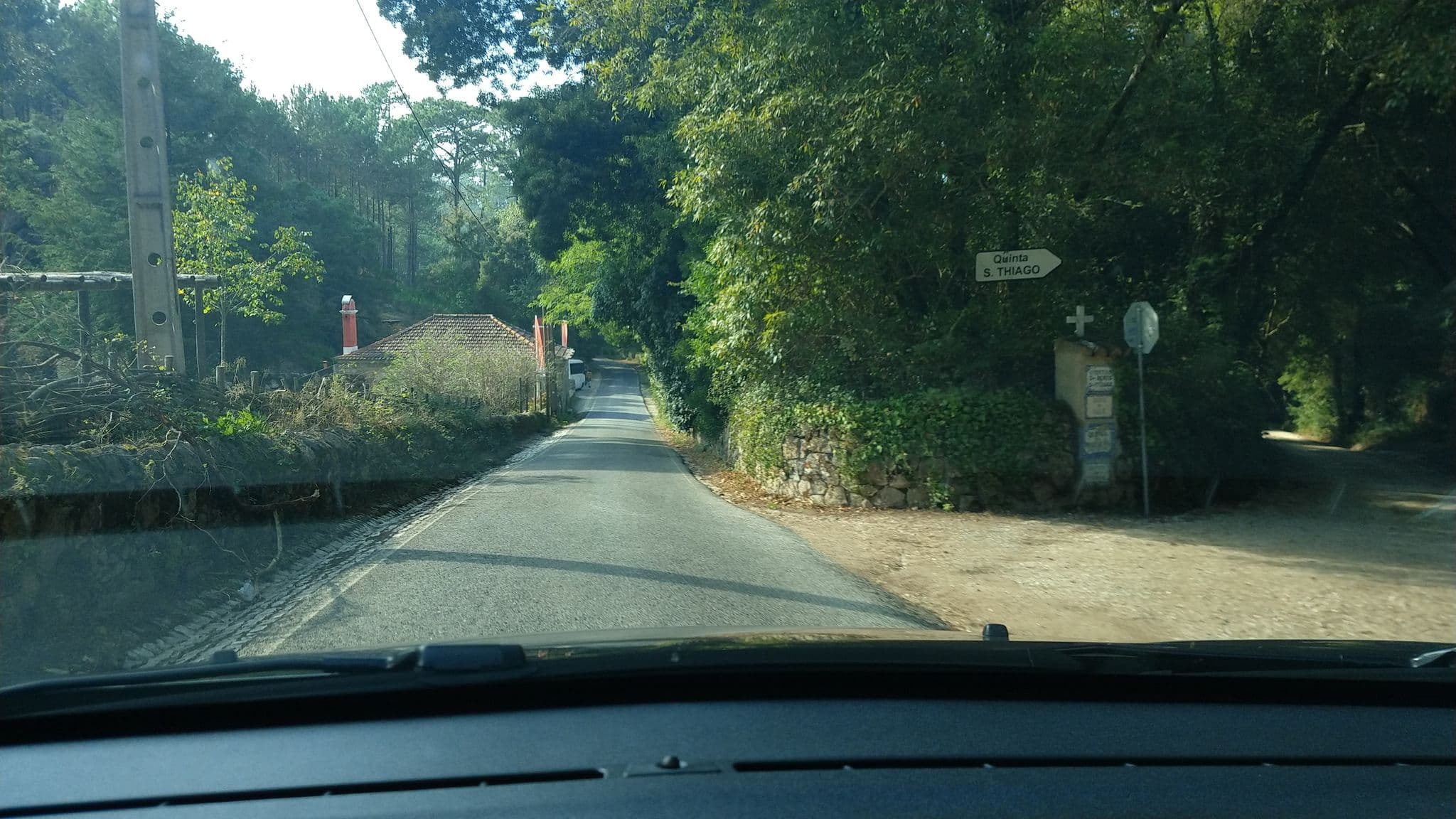 Street view near Quinta de São Thiago, Sintra — © asimonelli (CC BY-SA · Mapillary)