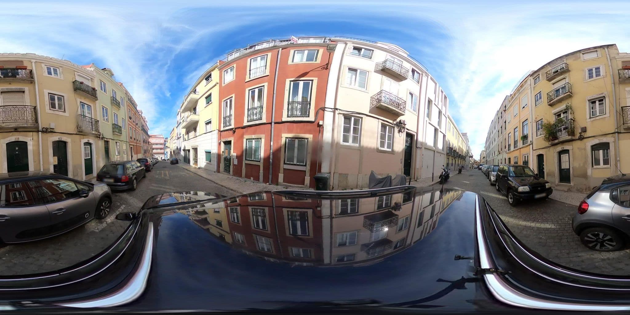 Street view near Rua Doutor Teofilo Braga, 25, Principe Real — © filohipo (CC BY-SA · Mapillary)