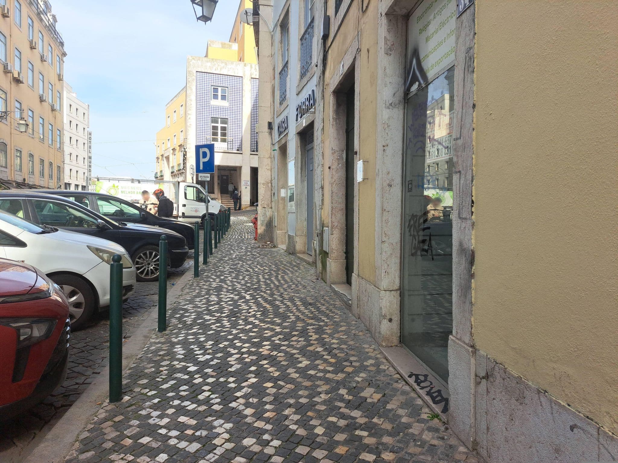 Street view near Lisboa Tejo Hotel, Baixa — © beer119 (CC BY-SA · Mapillary)