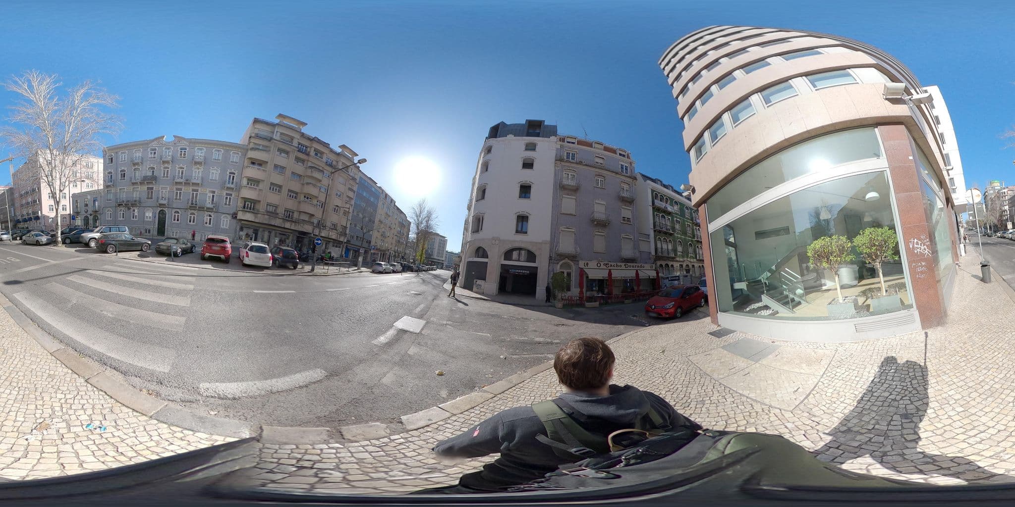Street view near Casa Belmonte, Lisbon — © skfd (CC BY-SA · Mapillary)